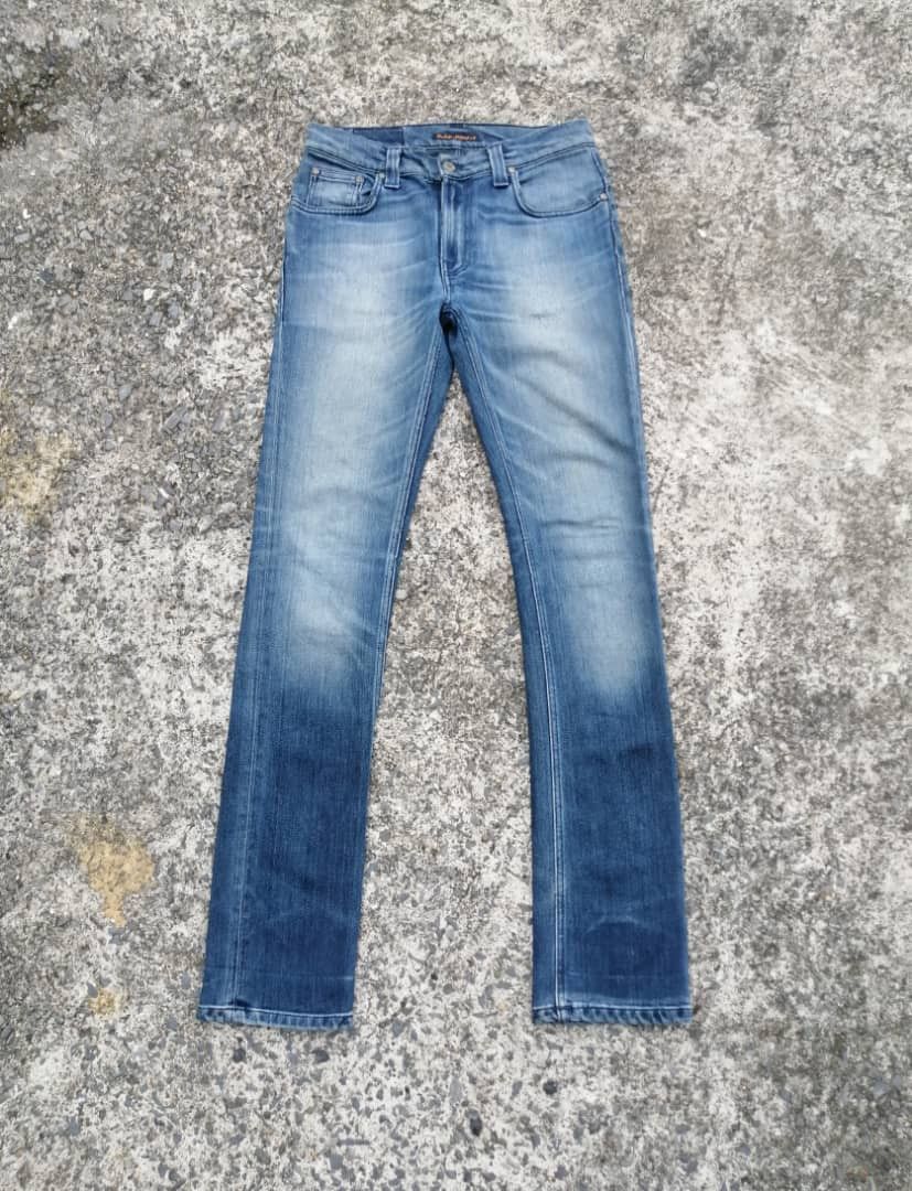 image of Nudie Jeans Slim / Skinny Fit Denim Jeans, Men's (Size 30)