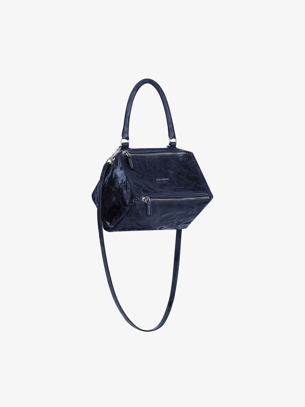Givenchy o1srvl11e0625 Size:OS/ Small Pandora Bag in Navy Blue Size ONE SIZE - 2 Thumbnail