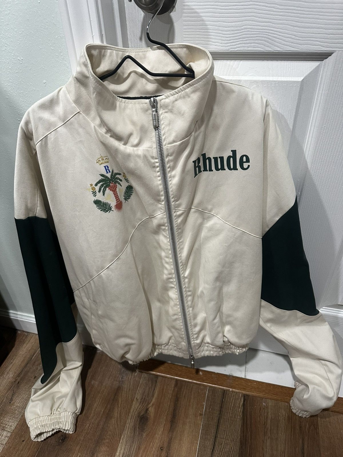 Rhude RHUDE Black Crest Bomber Jacket | Grailed