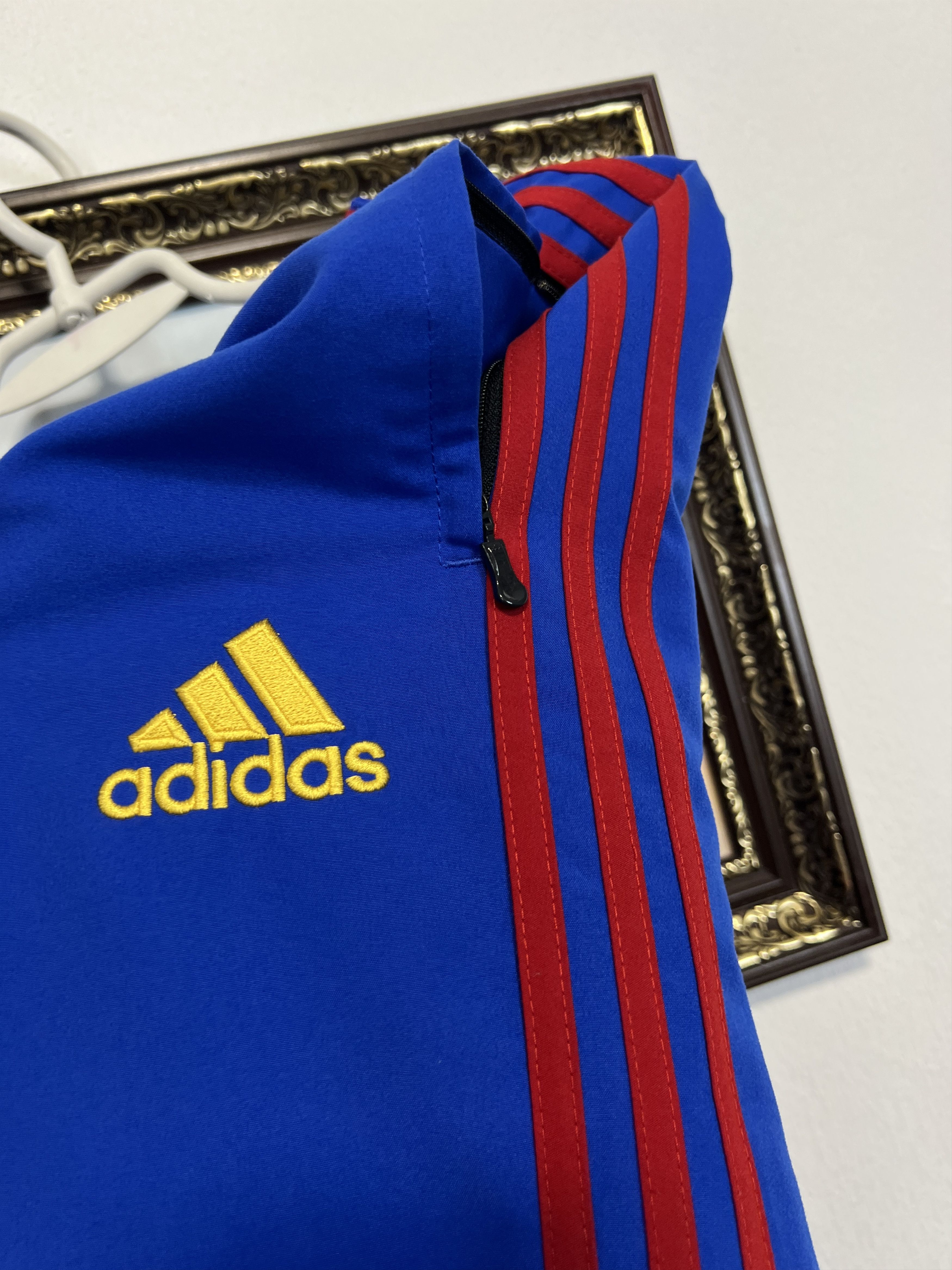 Adidas Vintage Basel Football Track Suit Soccer Jacket Pants Set Size US S / EU 44-46 / 1 - 12 Thumbnail
