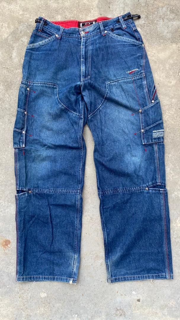 Other × Vintage Transer baggy skate denim Size US 33 - 1 Thumbnail