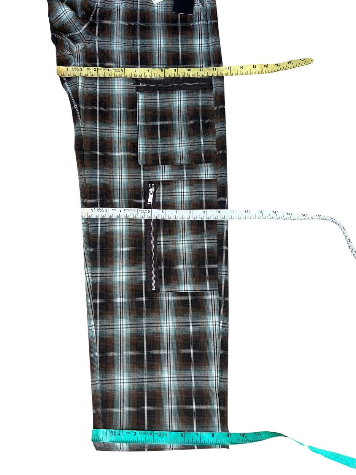 Undercover Undercover X Gu Shadows Plaid Parachute Baggy Trouser Pant Size US 29 - 5 Thumbnail
