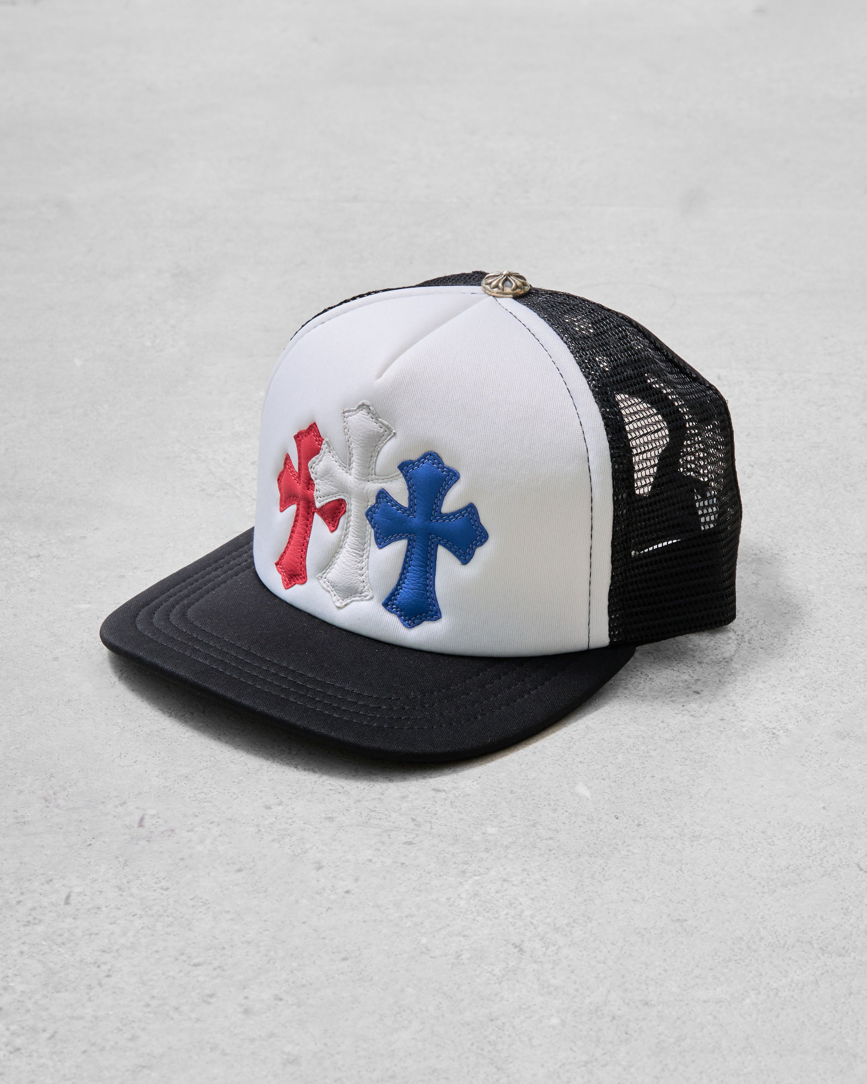 Chrome Hearts CHROME HEARTS Hat Trucker King Taco RED/WHITE/BLUE Size ONE SIZE - 1 Thumbnail