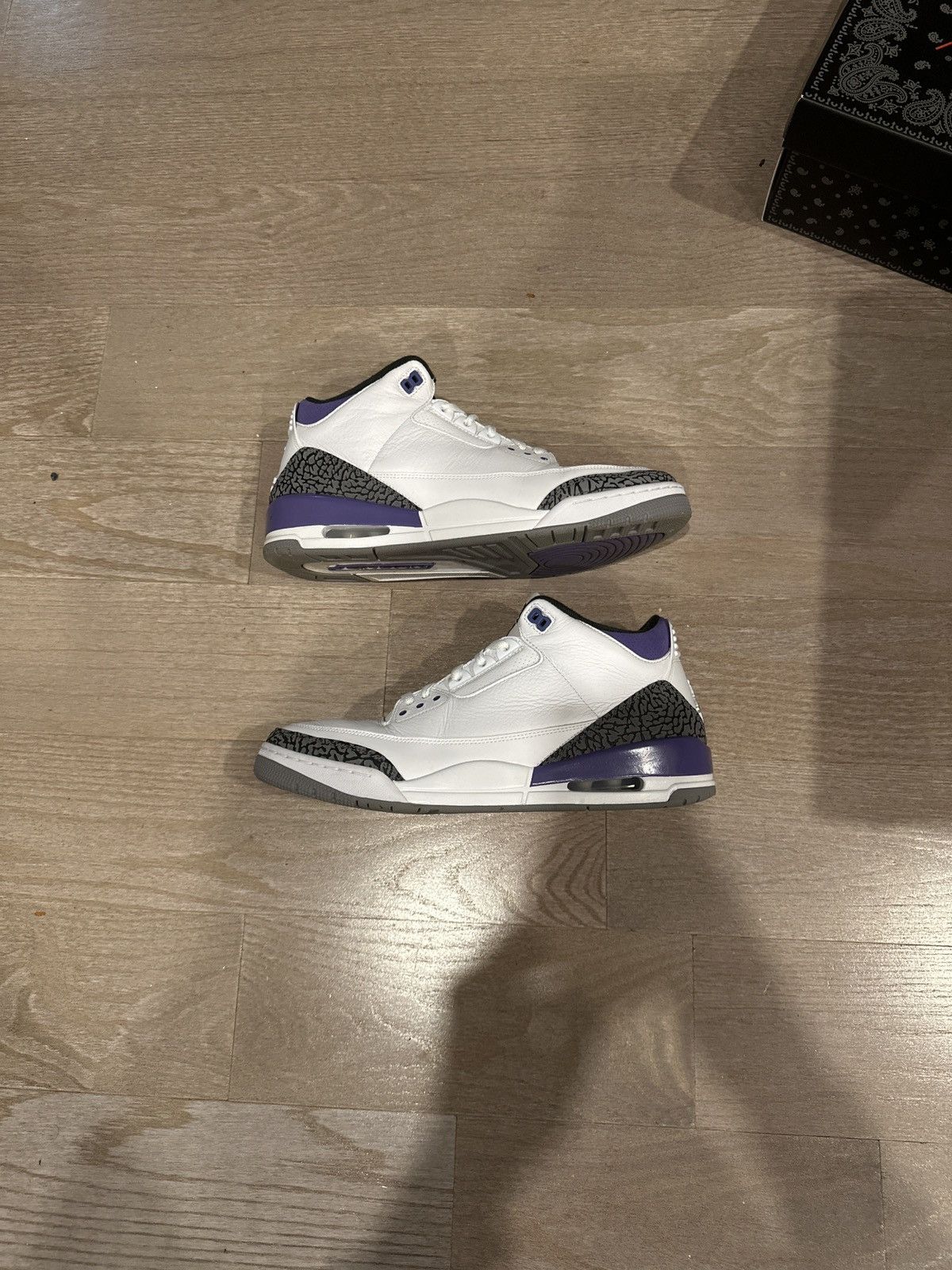 Air Jordan 3 Retro Iris Purple size 13