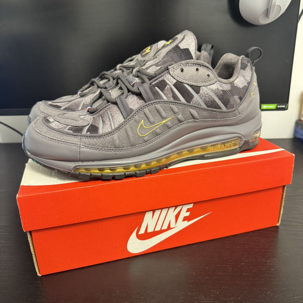 Nike Kylian Mbappe Nike Air Max 98 Size US 12 / EU 45 - 2 Thumbnail