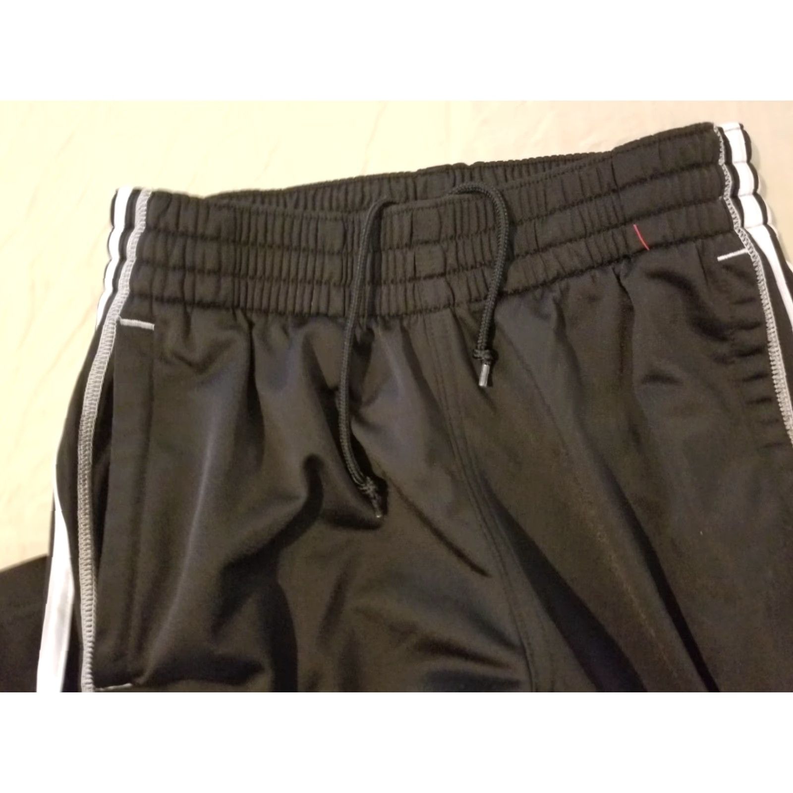 Adidas ADIDAS Pants Sweatpants Athletic Black Small Mens Jogger Activewear Size S Clothes Sportswear Shirtless Size US 29 - 5 Thumbnail