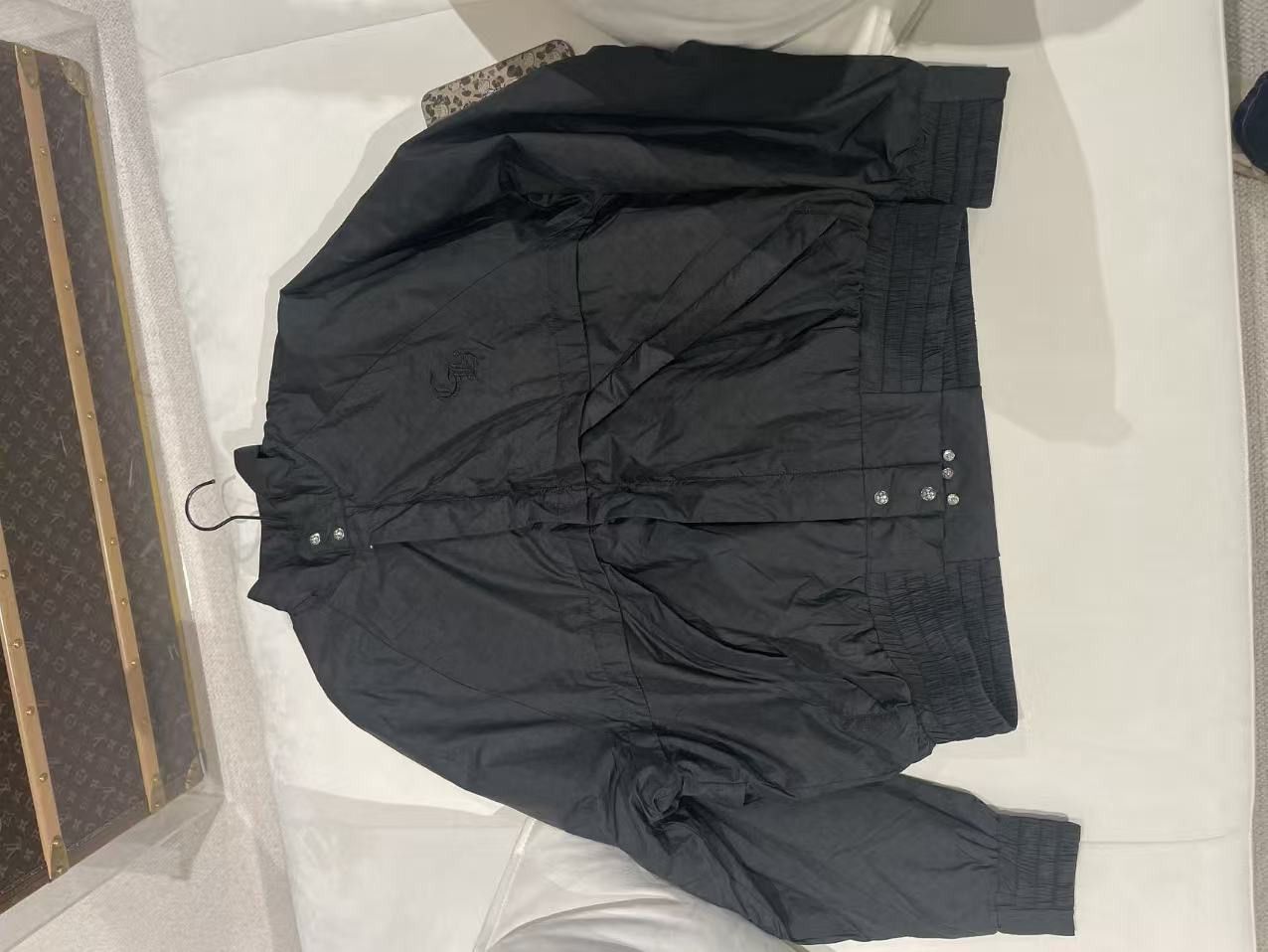 Chrome Hearts Chrome Hearts Black Script Logo Windbreaker Jacket Size L / US 10 / IT 46 - 3 Thumbnail