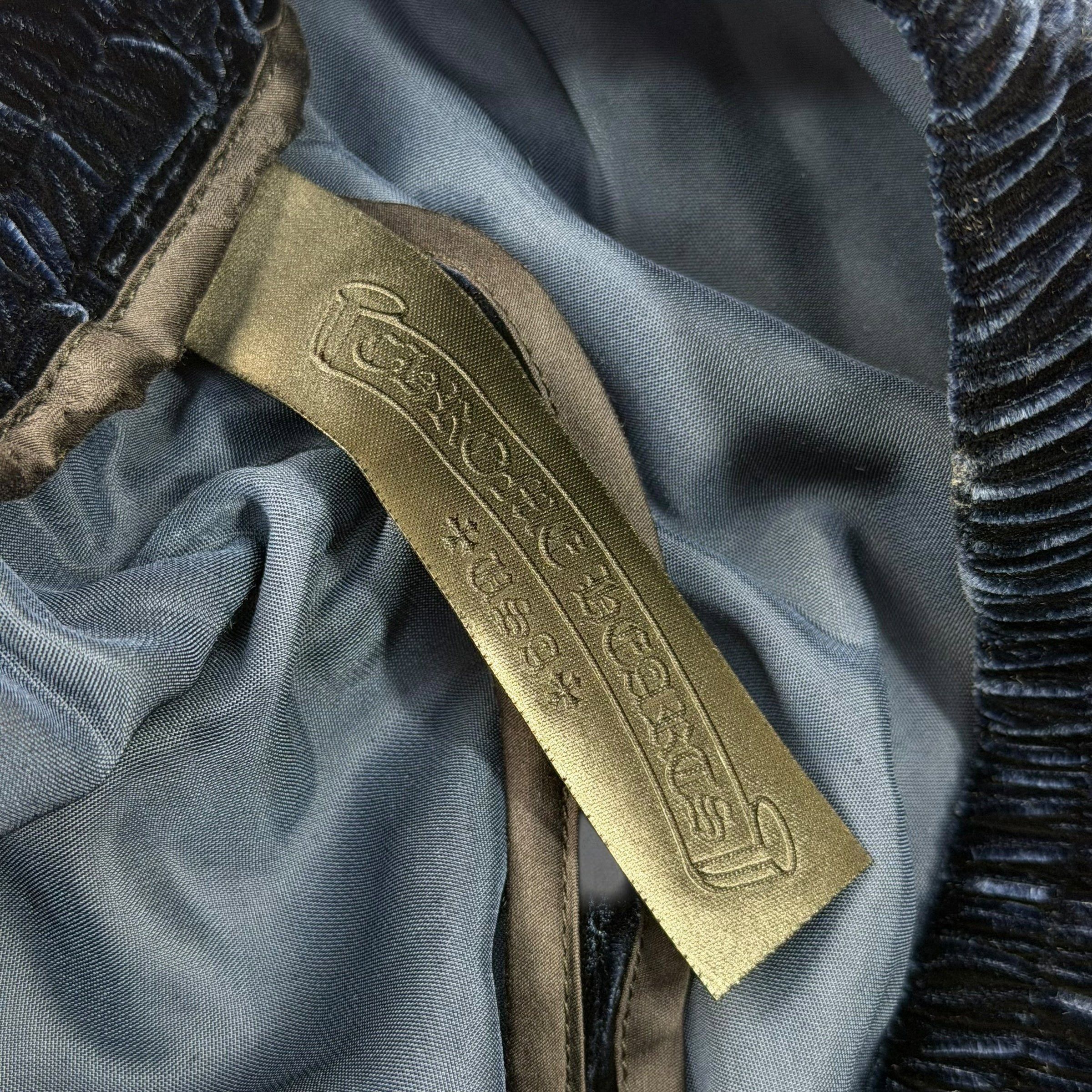 Chrome Hearts Chrome Hearts Y Not Velour Track Pants Black L Size US 32 / EU 48 - 7 Thumbnail