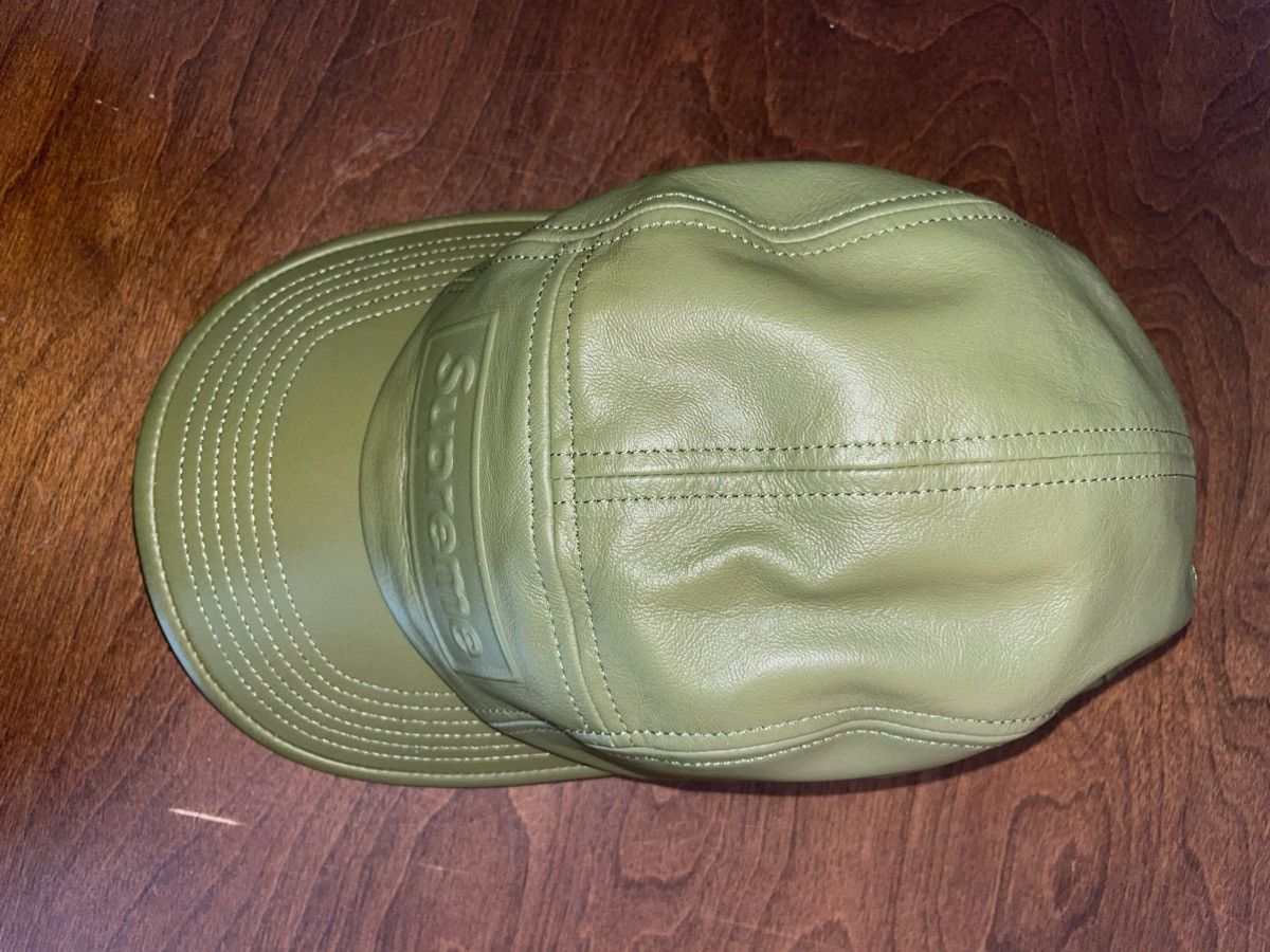 Goretex × Supreme Supreme X GoreTex Leather Camp Cap Size ONE SIZE - 4 Thumbnail