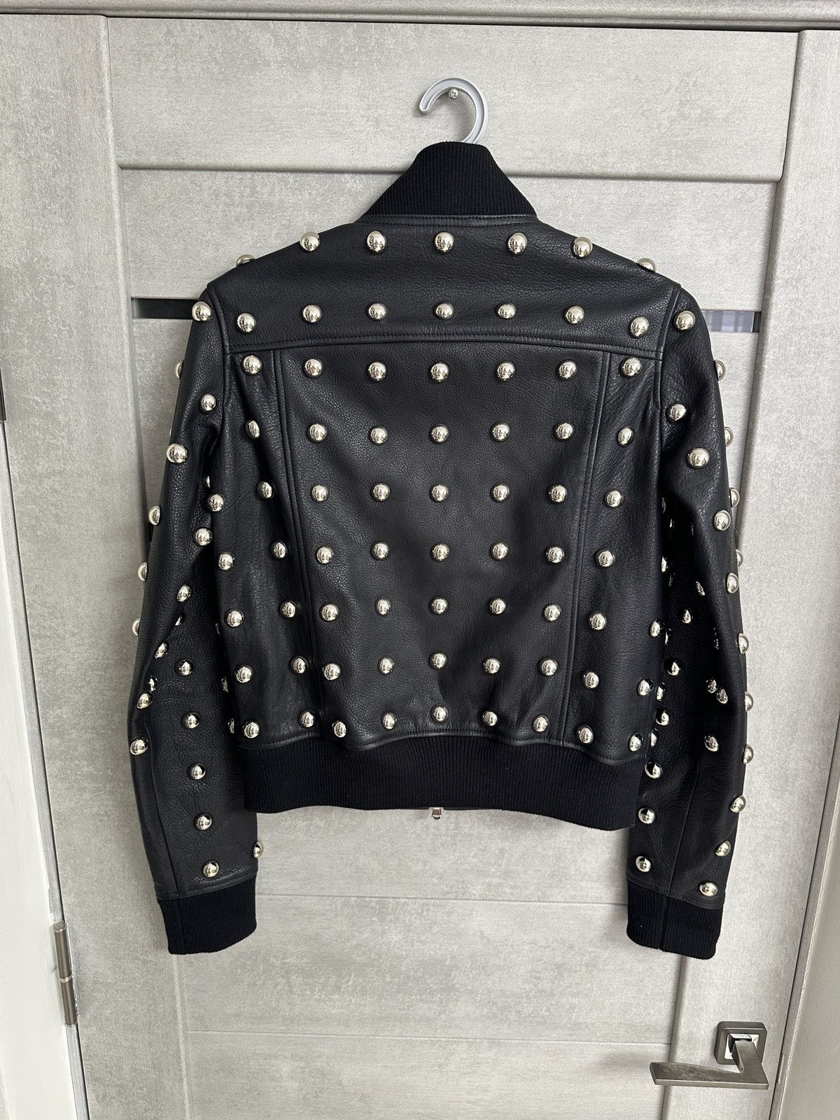 Diesel Diesel Black Gold Bomber Leather Jacket Size XS / US 0-2 / IT 36-38 - 2 Thumbnail