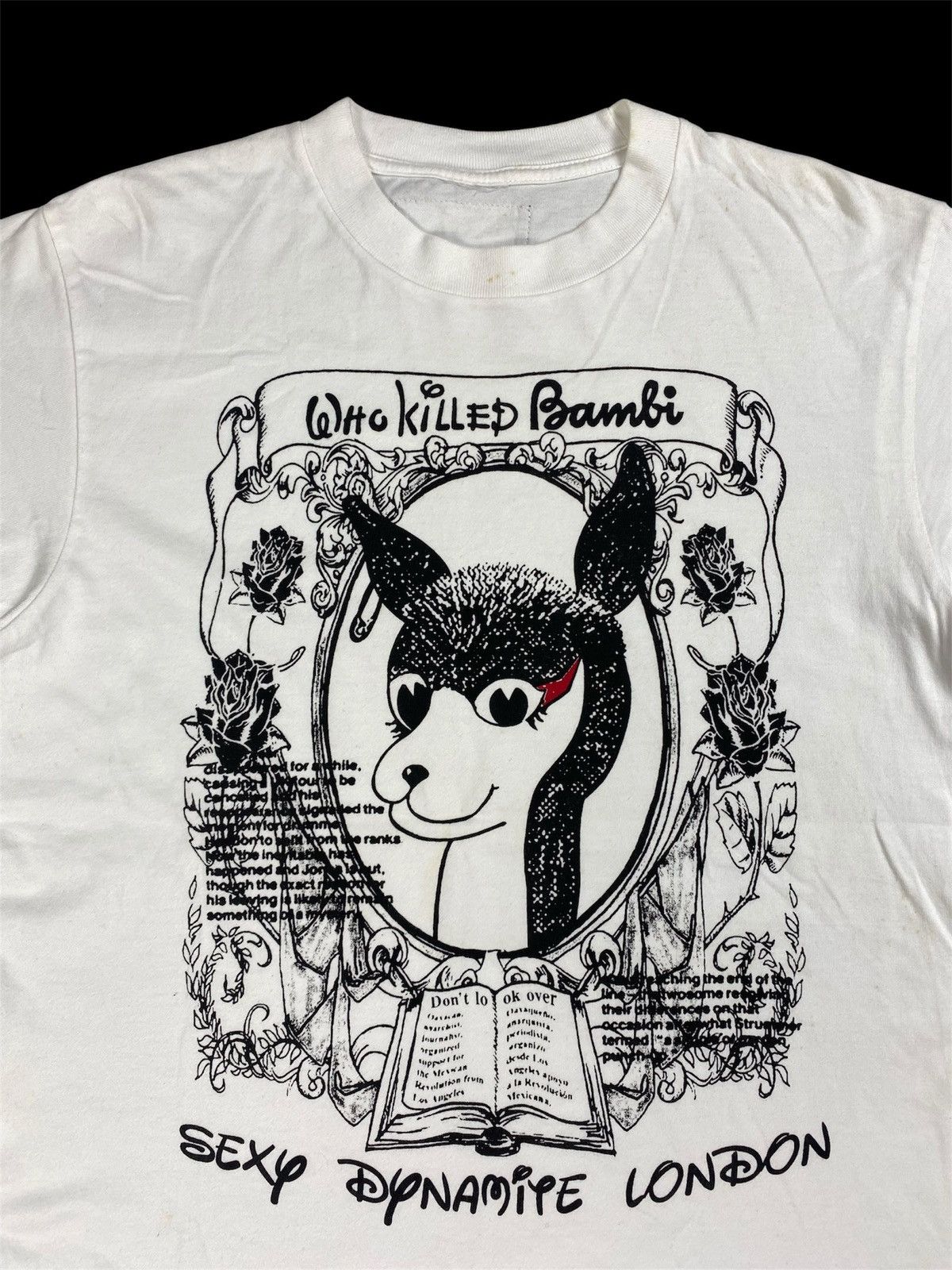 Seditionaries Who Killed Bambi Sex Pistols By Sexy Dynamite London T-Shirt Size US S / EU 44-46 / 1 - 3 Thumbnail