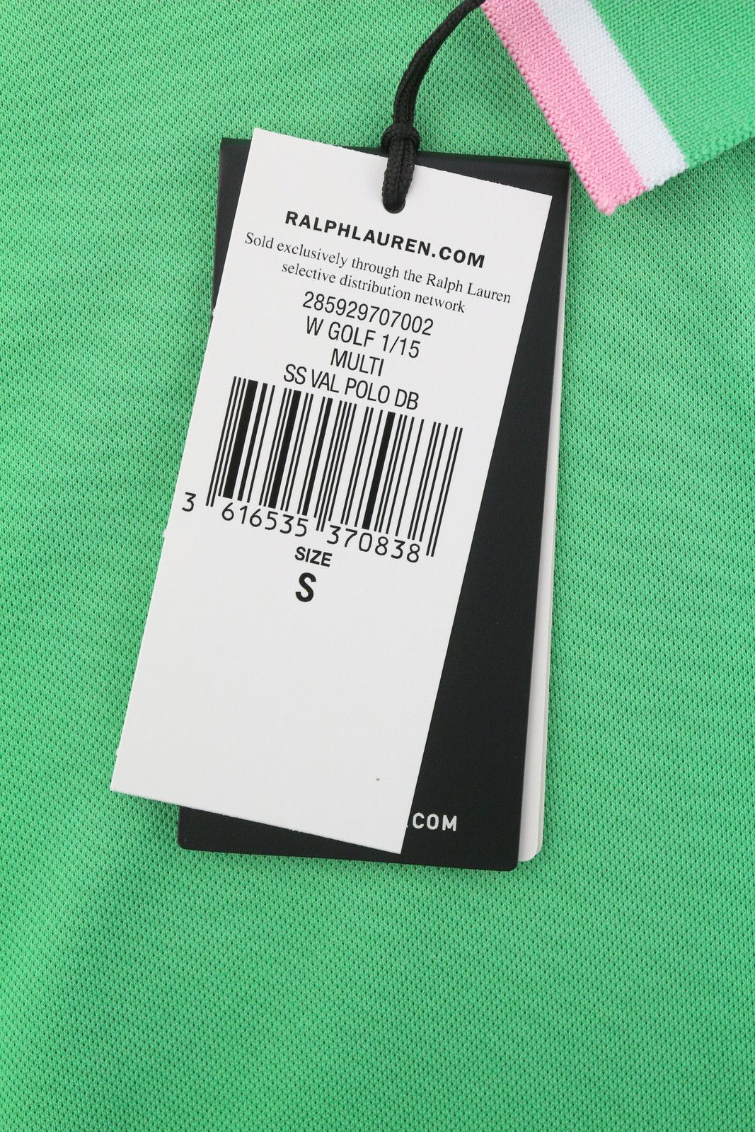 RLX Ralph Lauren GOLF S Green Polo Wicking Tee 84715 Size S / US 4 / IT 40 - 5 Thumbnail