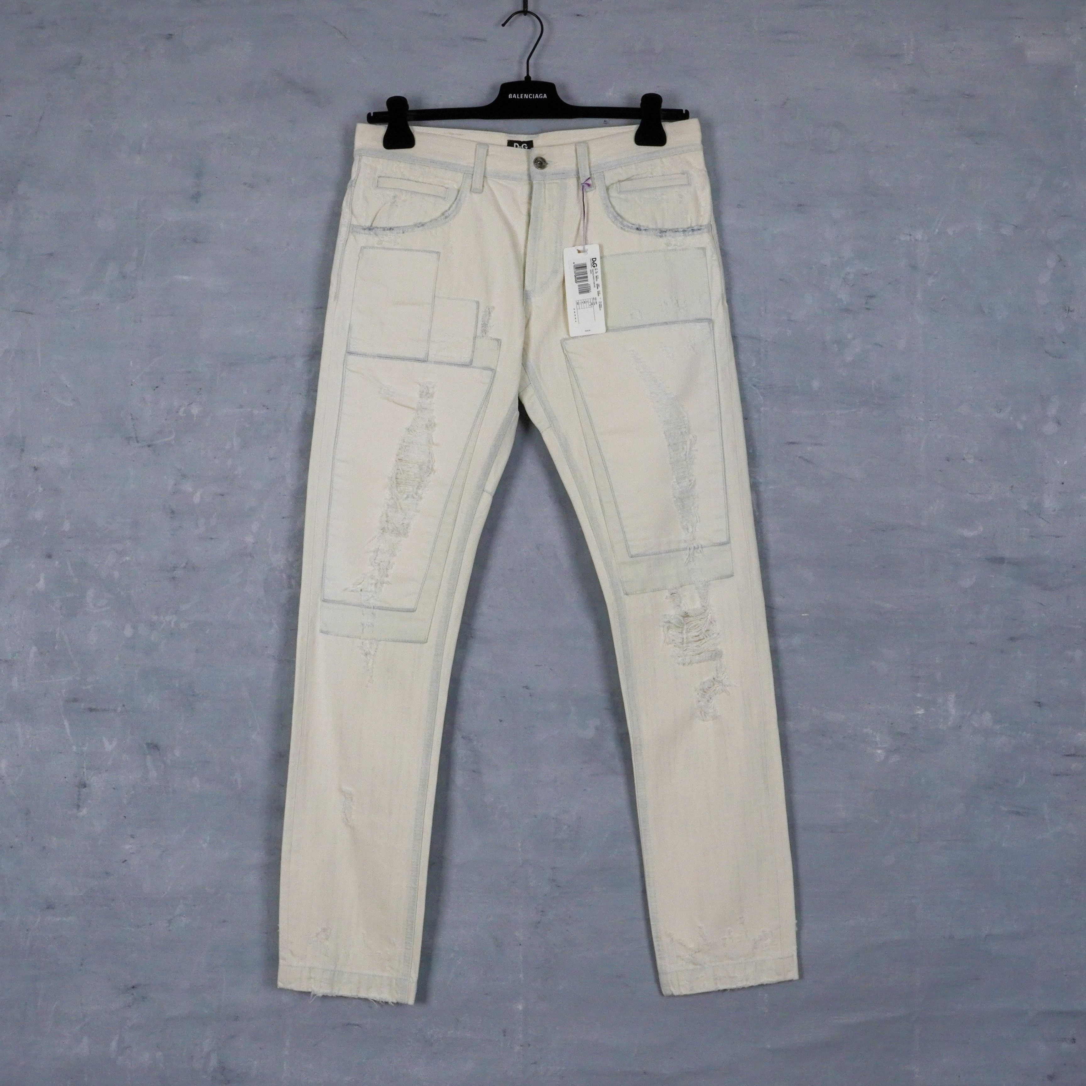 Dolce & Gabbana × Vintage Rare!! 90s Dolce & Gabbana White Jeans