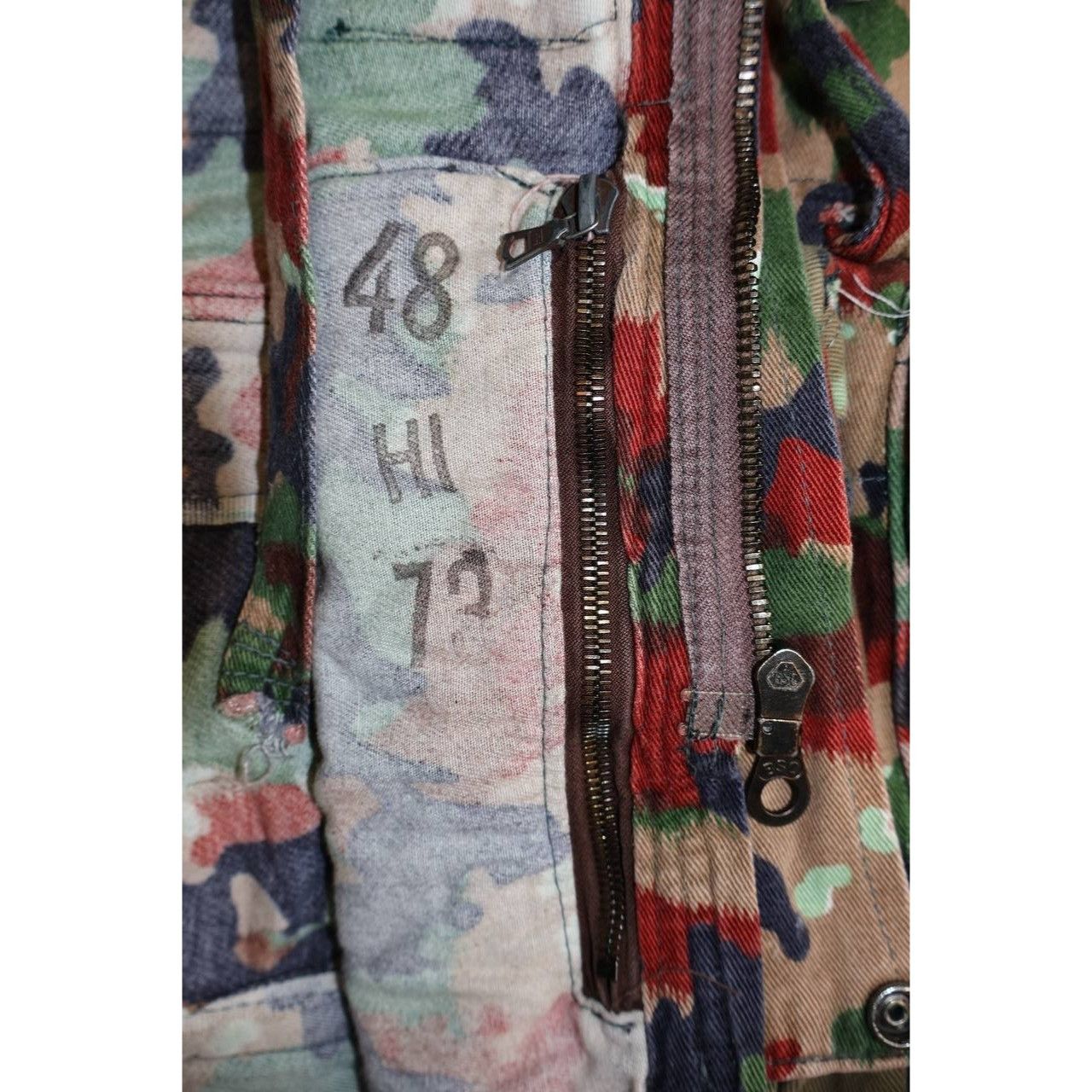 Vintage Vintage Swiss Army M70 Alpenflage Jacket & Overalls Size US M / EU 48-50 / 2 - 8 Thumbnail