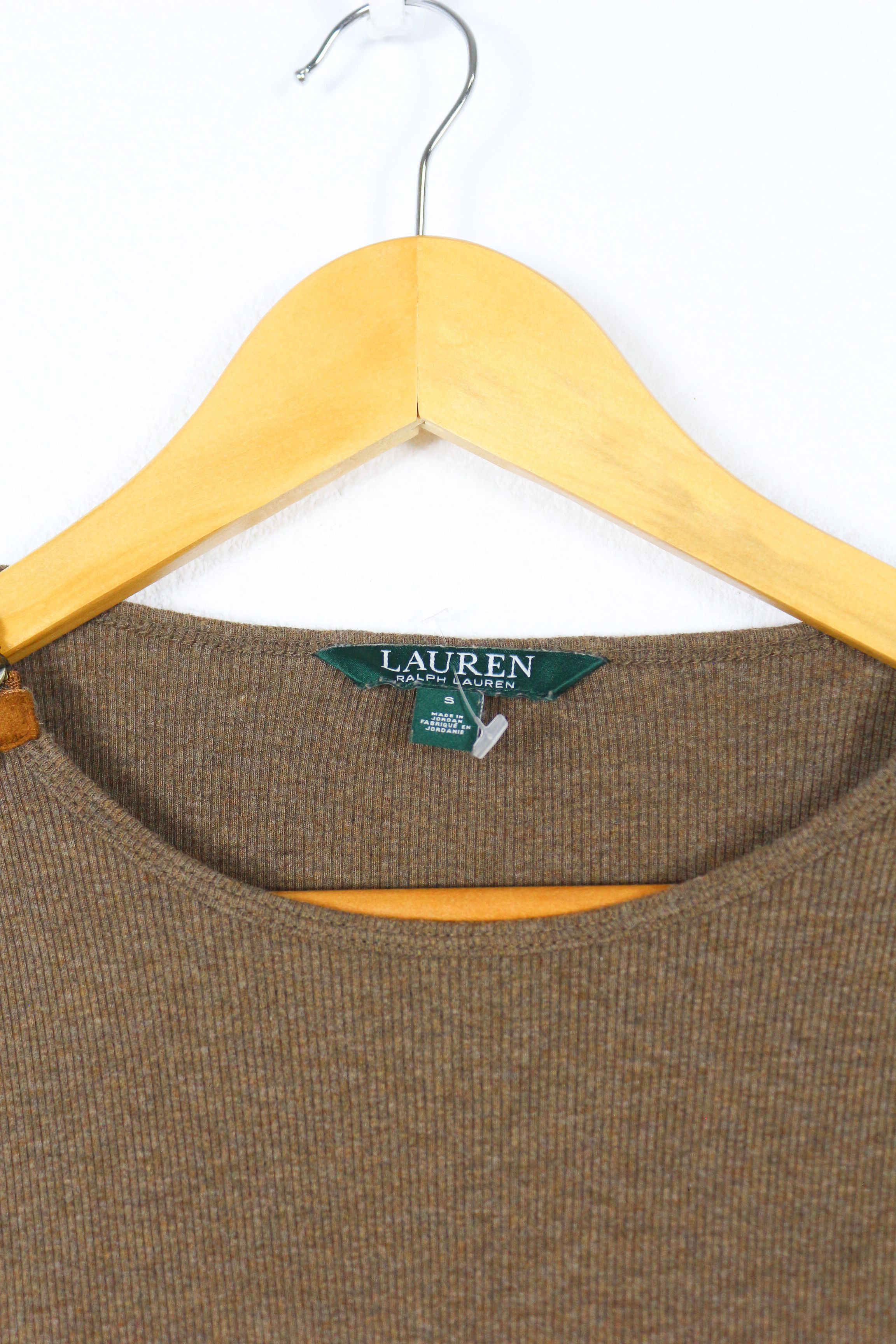 Polo Ralph Lauren × Rugby Ralph Lauren Womens Ralph Lauren Preppy Shoulder Zip Crew Sweat Y2K NZ Size S / US 4 / IT 40 - 2 Thumbnail