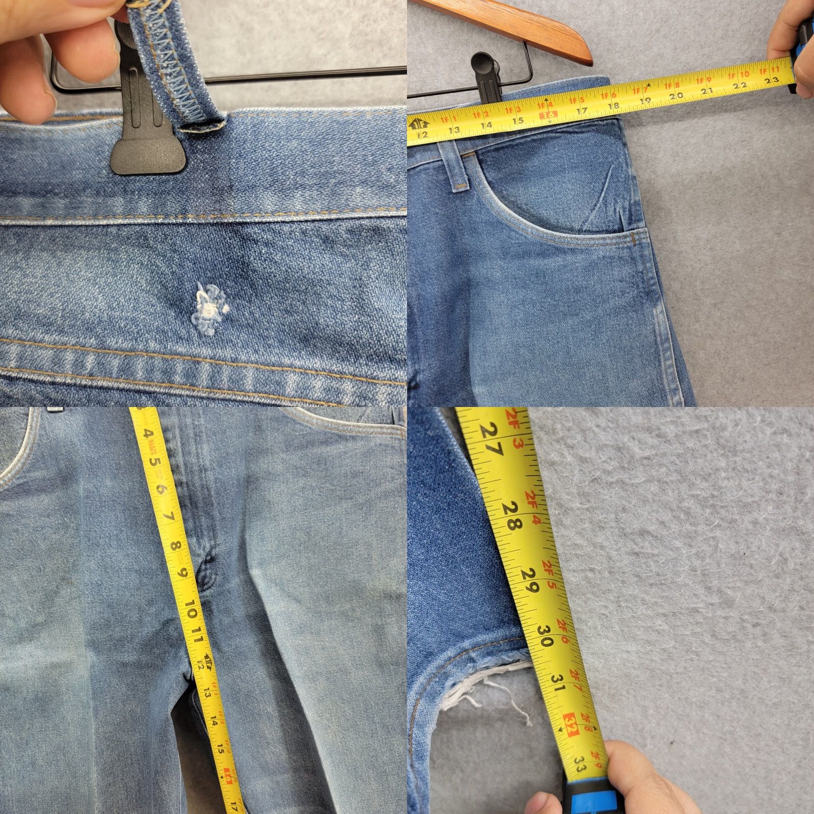 Wrangler Wrangler Jeans Boot Cut 945NAV 38 x 33 Men Denim Blue Bootscut Cowboys Western Workwear Size US 38 / EU 54 - 9 Thumbnail