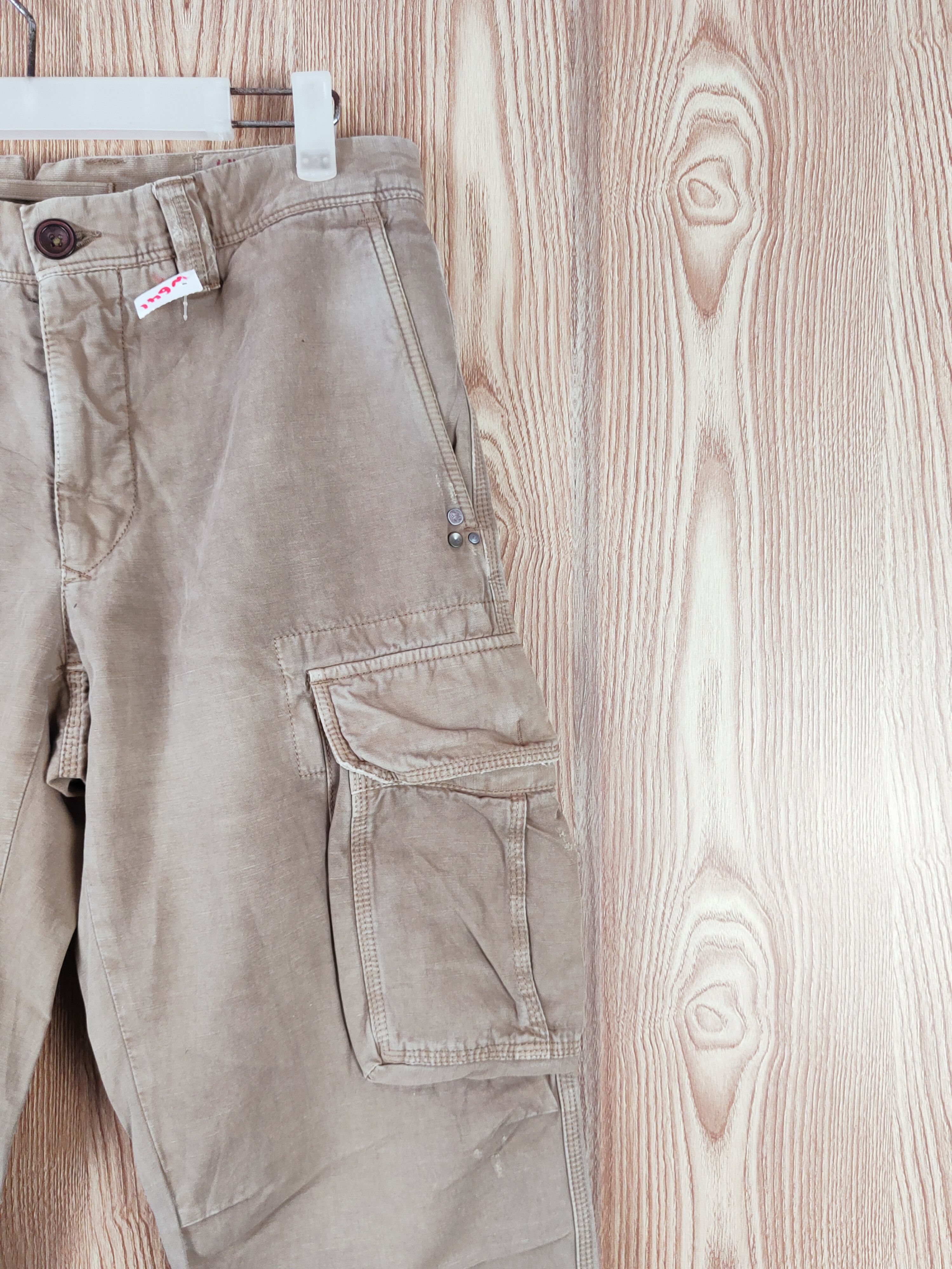 Incotex Incotex Brown Multipocket Tactical Cargo Pants #W641 Size US 31 - 5 Thumbnail