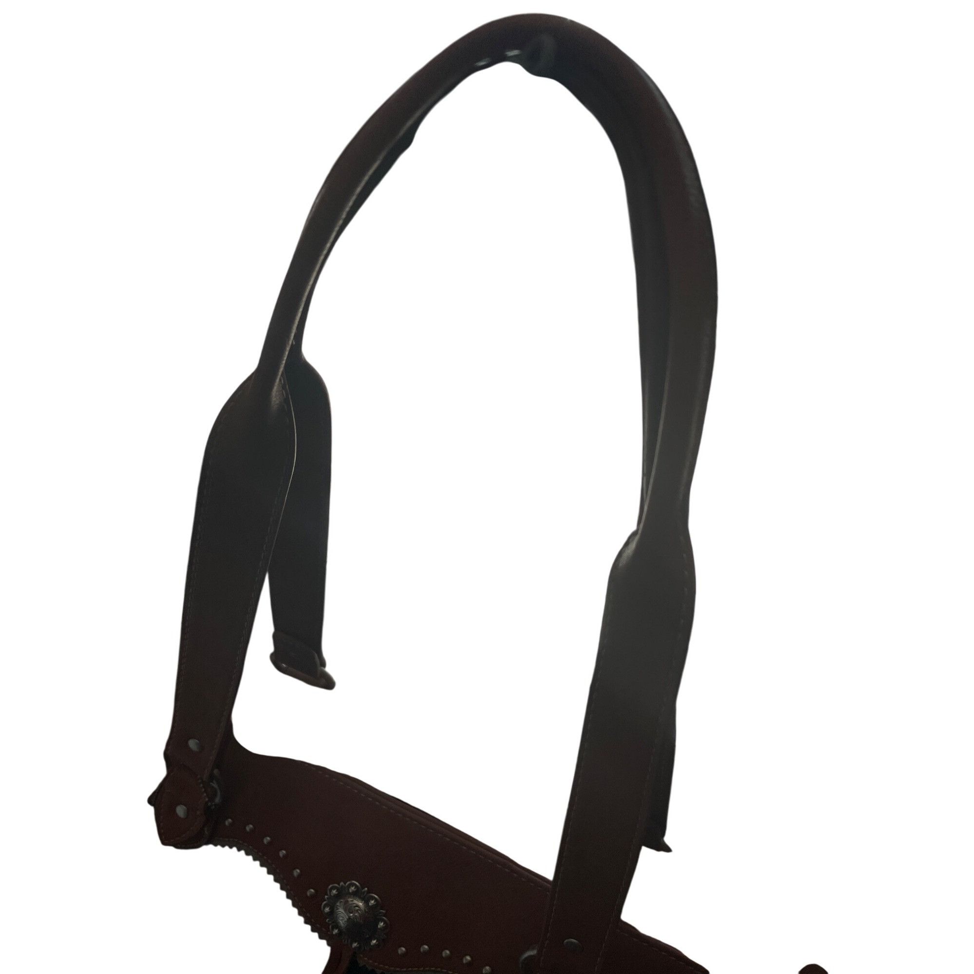 Other Bandana By American West Large Brown Leather Tote Bag SKU 89 Size ONE SIZE - 6 Thumbnail