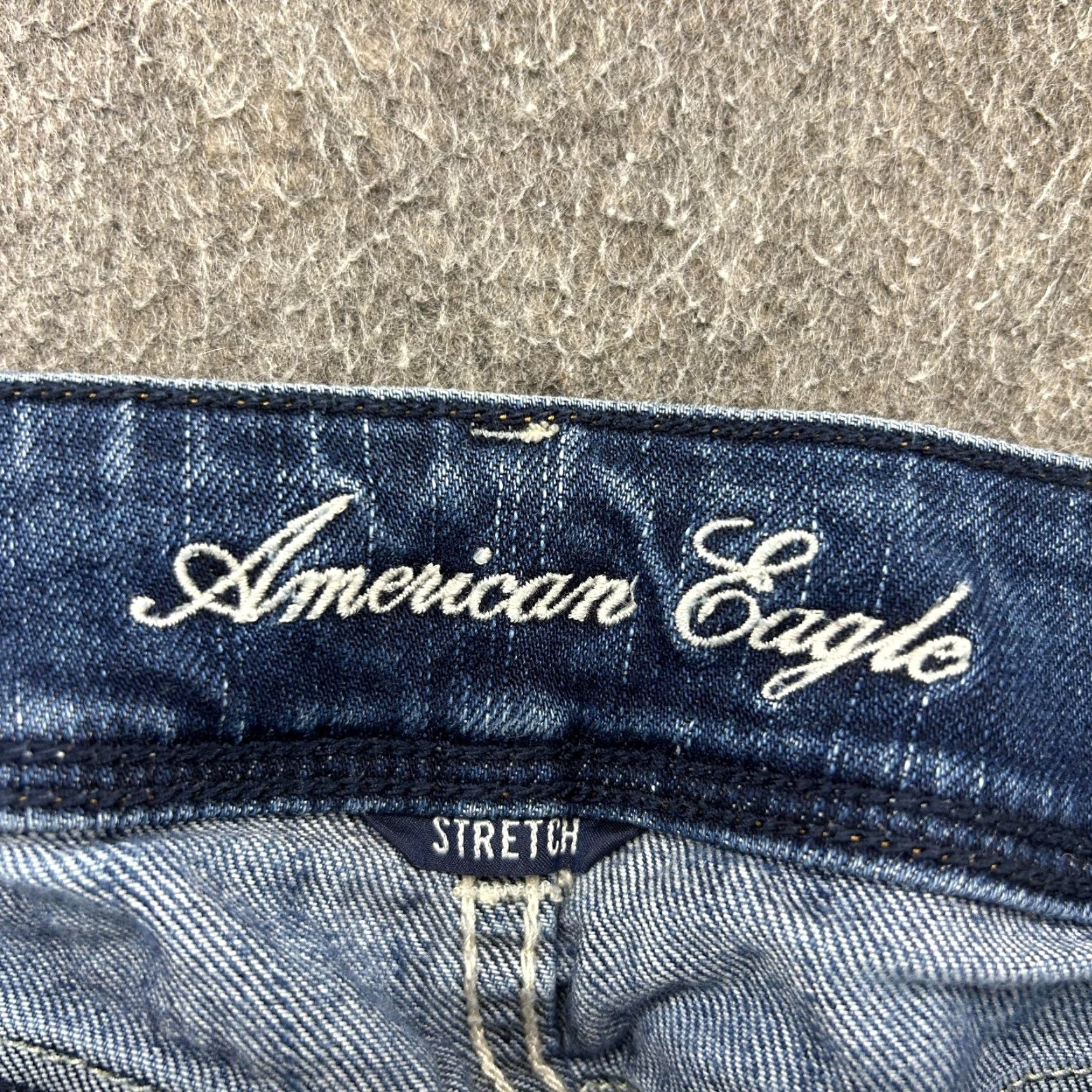 American Eagle Outfitters American Eagle Outfitters Jeans Womens 0 Blue Slim Bootcut Distressed Stretch Denim 5-Pocket 32 Inseam Regular Inseam Size 30" / US 8 / IT 44 - 7 Thumbnail