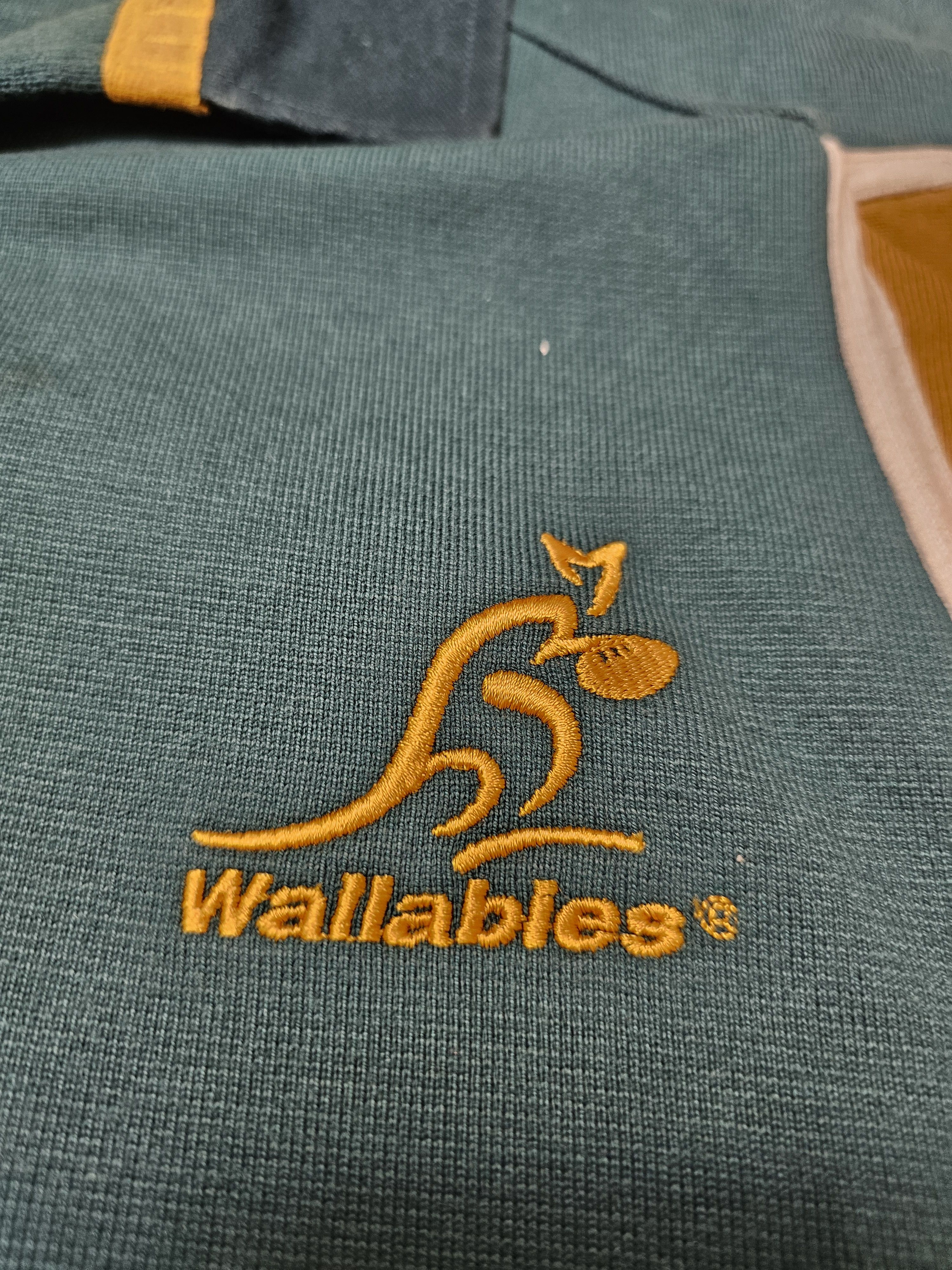 Canterbury of New Zealand AUSTRALIA VINTAGE RUGBY JERSEY 9Os WALLABIES RUGBY JERSEY Size US XL / EU 56 / 4 - 4 Thumbnail