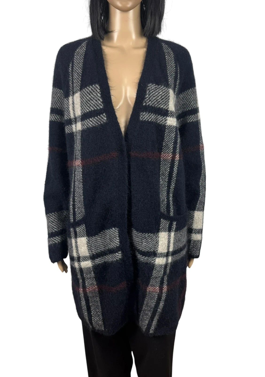 Max Mara S’ Max Mara Wool Mohair Cardigan Plaid size S Size S / US 4 / IT 40 - 3 Thumbnail
