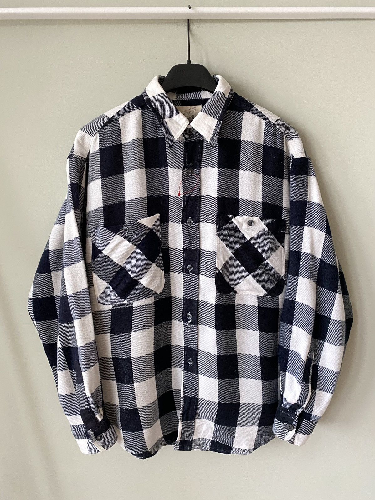 1960' Corsaire Japanese Vintage Flannel military retro shirt