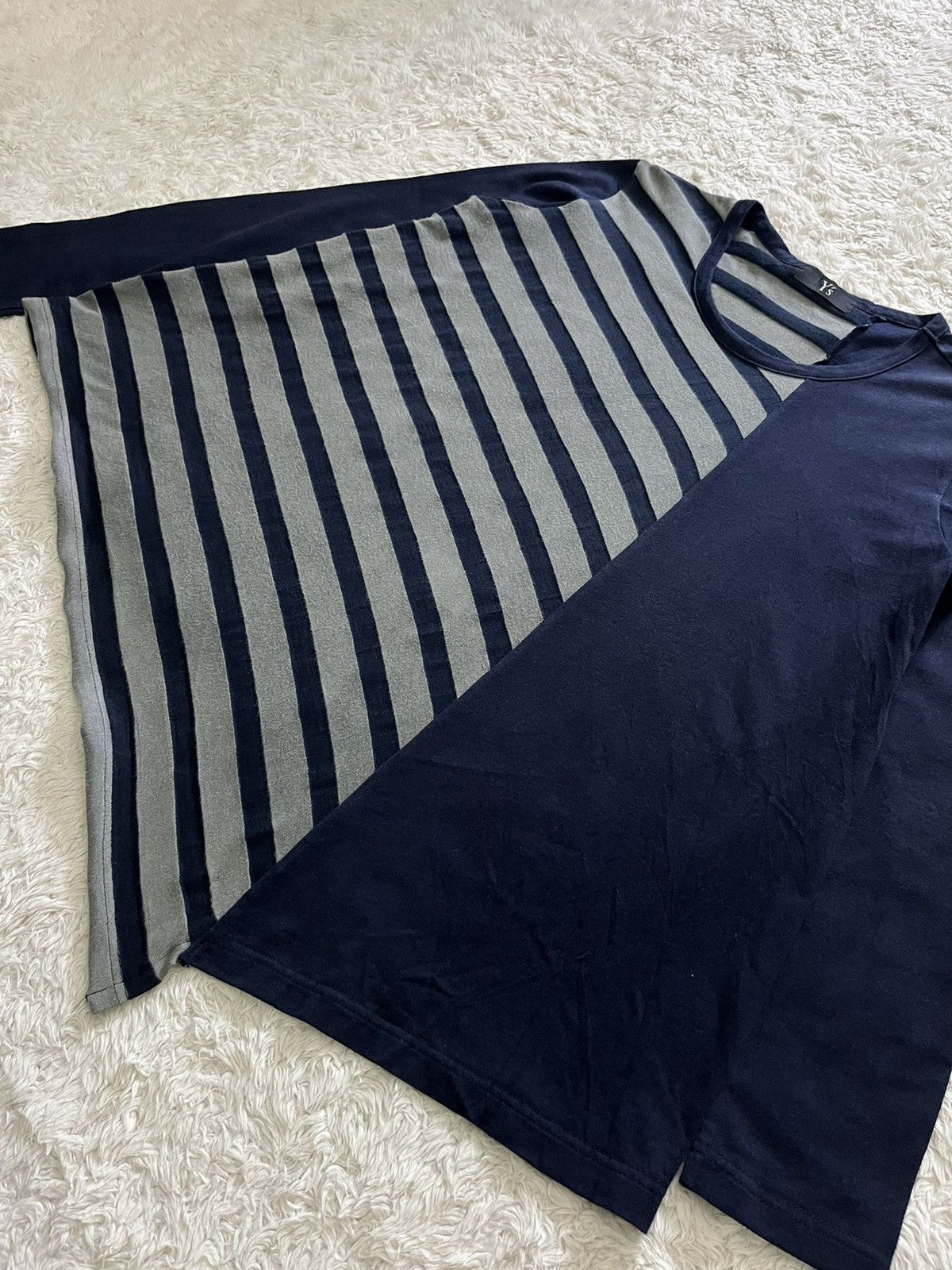 Yohji Yamamoto y's by yohyi yamamoto reconstruct asymmetrical top Size M / US 6-8 / IT 42-44 - 5 Thumbnail
