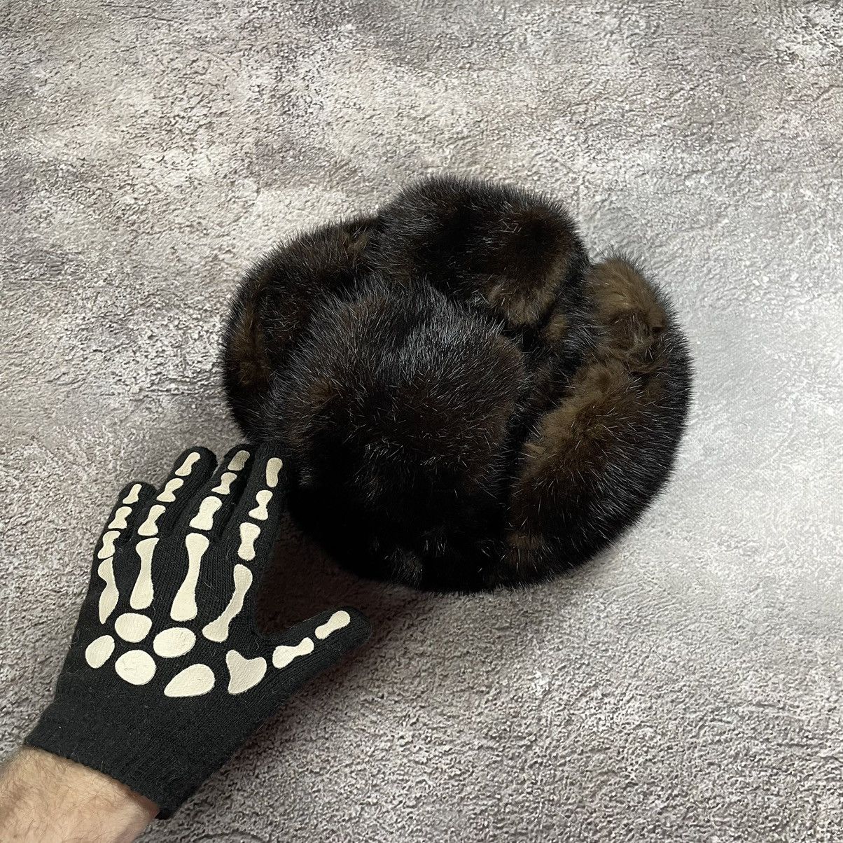 Vintage Vintage 90s Mohair Beanie Faux Fur Alt Grunge Streetwear OS Size ONE SIZE - 1 Thumbnail