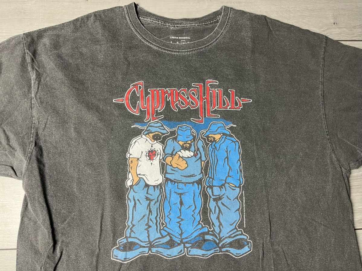 Rap Tees Cypress Hill Mens T-Shirt Size L Black Short Sleeve Hip Hop Size US L / EU 52-54 / 3 - 3 Thumbnail