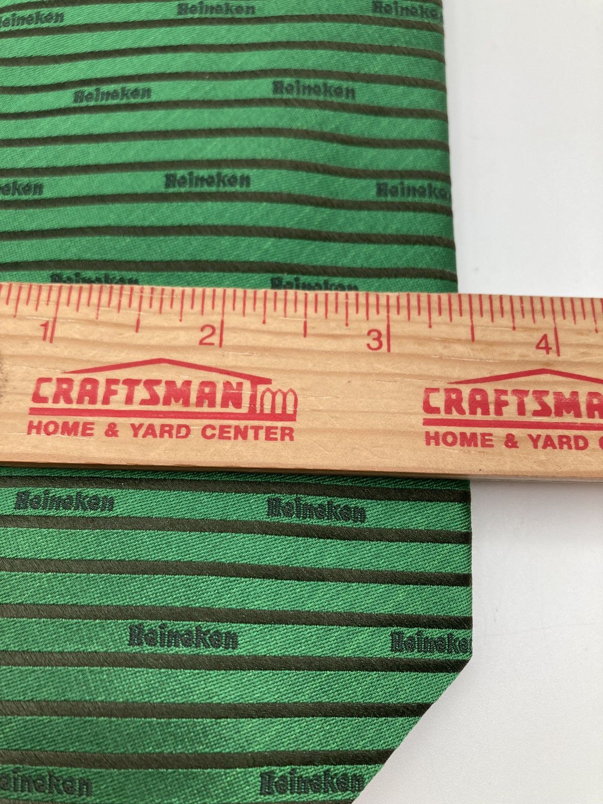 Heineken Vintage Heineken Beer All Over Print Silk Tie Oktoberfest Size ONE SIZE - 5 Thumbnail