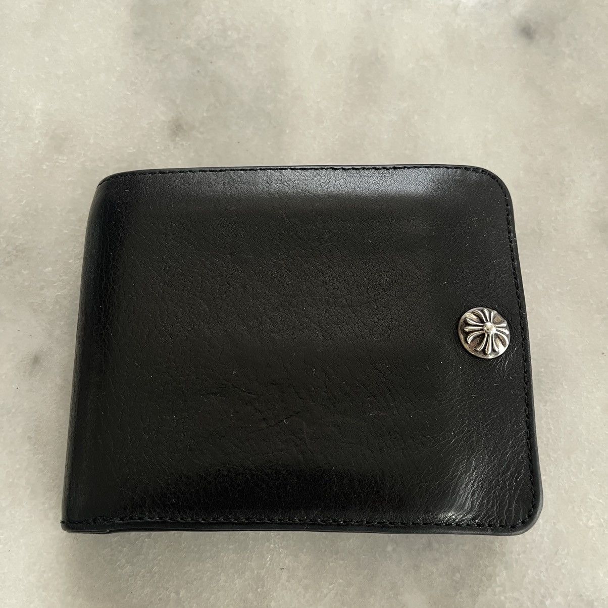 小物 chrome hearts judy wallet Chrome Hearts†希少†Judy ウォレット クロスボタン (CHROME