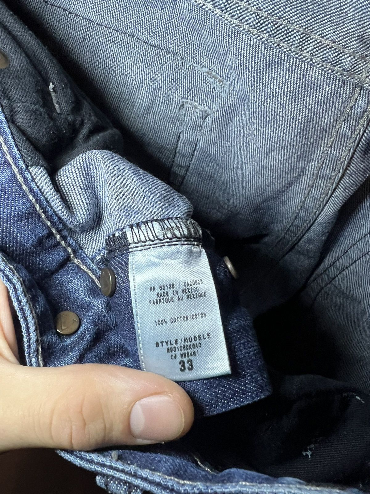Guess Vintage Guess USA Falcon bootcut studded pocket hybrid jeans Size US 33 - 14 Thumbnail