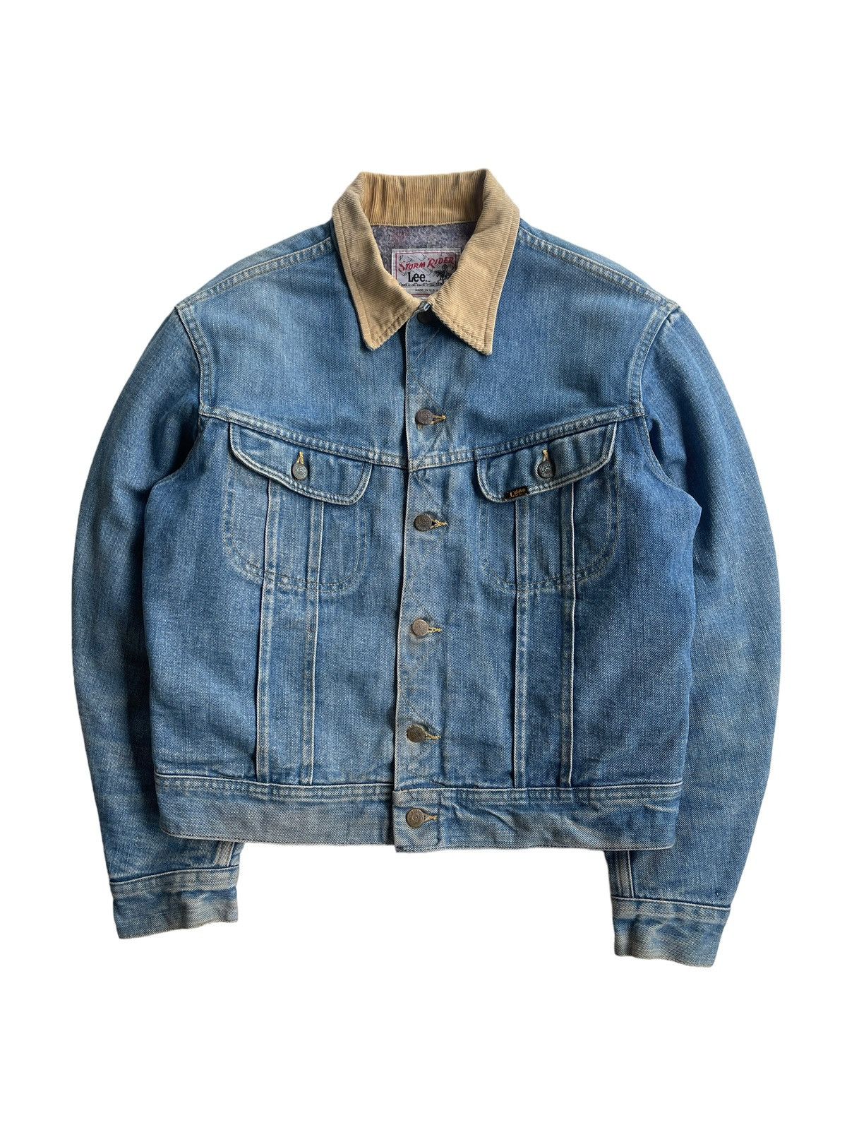 Lee × Vintage Lee Storm Riders 80s Canada Denim Linen Jacket | Grailed