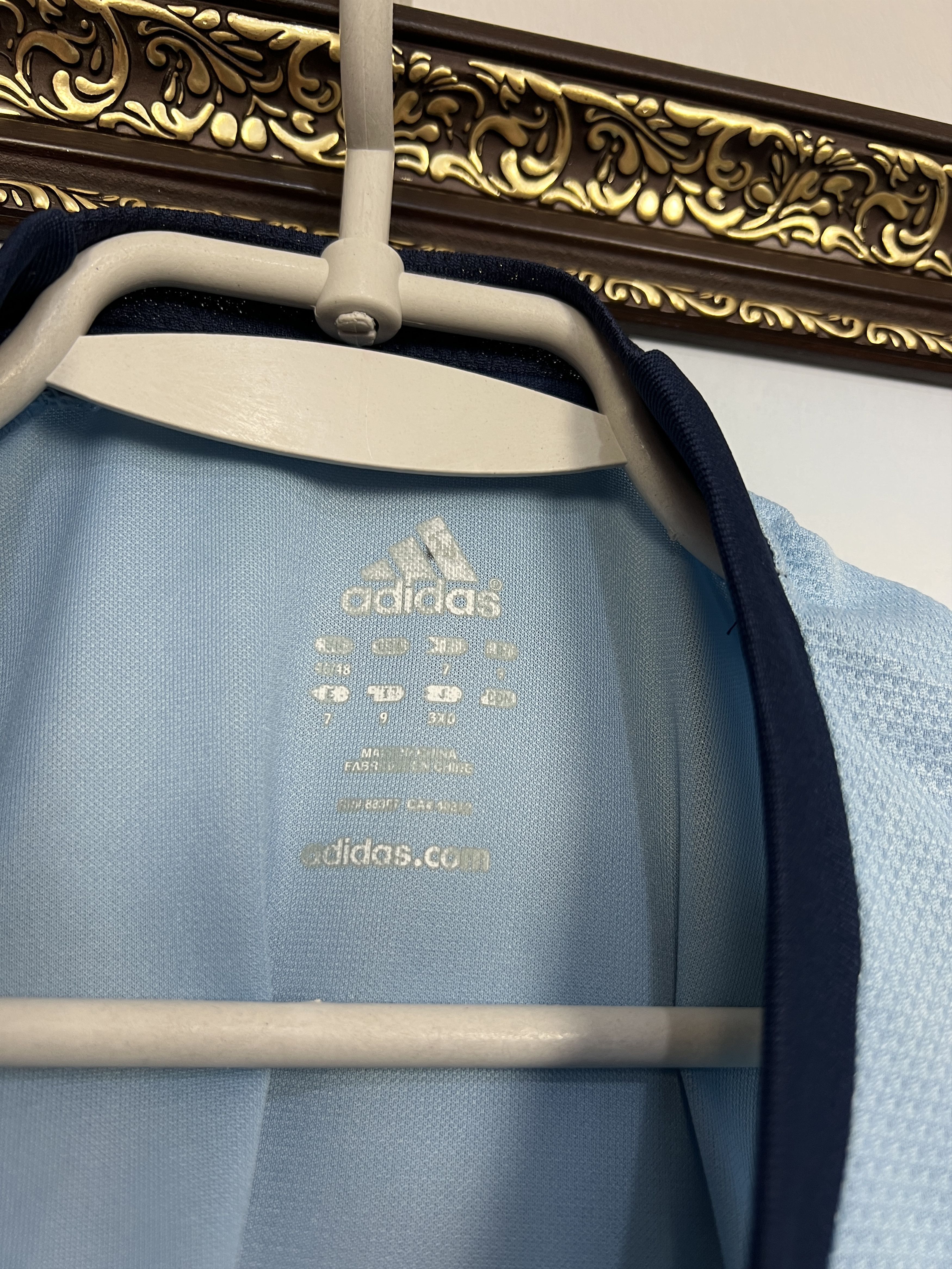 Adidas Germany Football Player Train Shirt Soccer Jersey Mercedes Size US XL / EU 56 / 4 - 6 Thumbnail