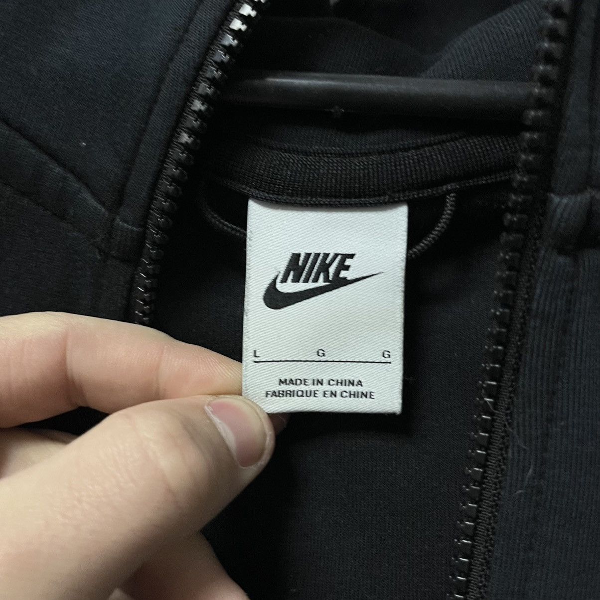 Nike Nike Tech Fleece Hoodie Black Size: L Size US L / EU 52-54 / 3 - 17 Thumbnail