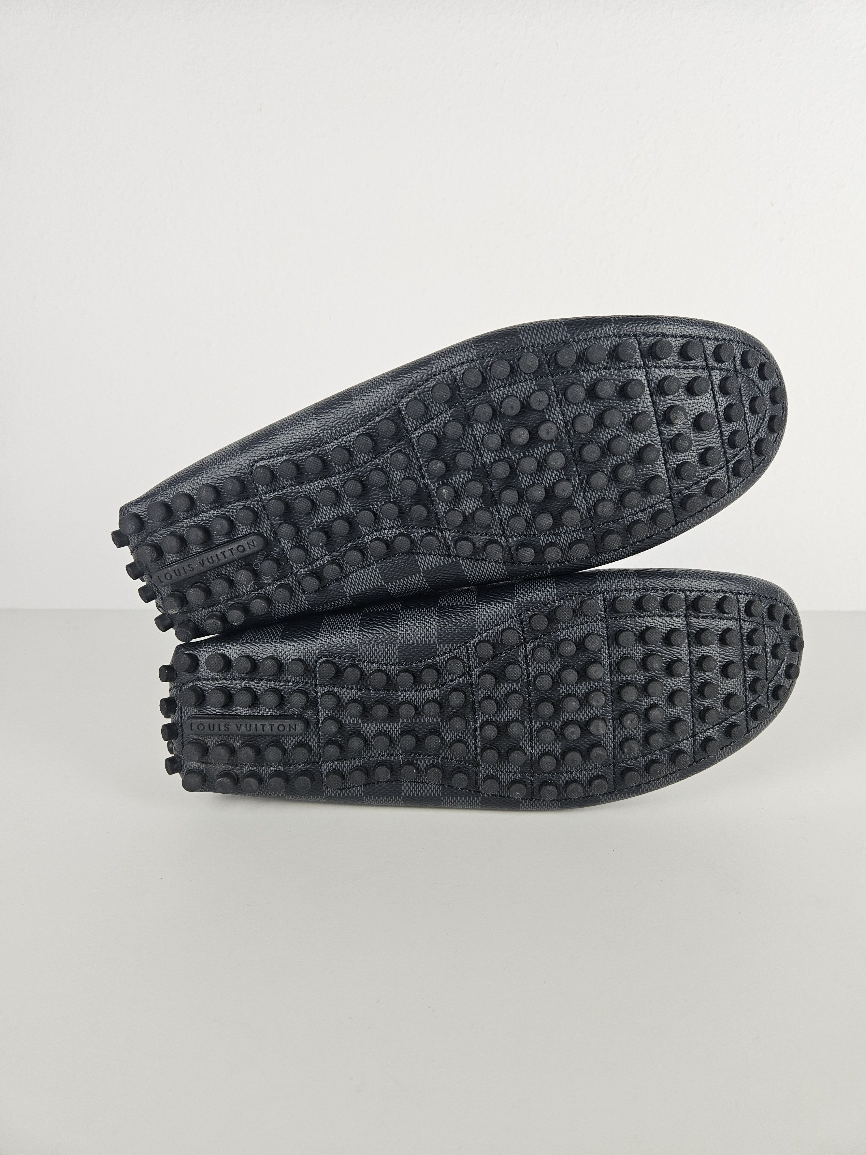 Louis Vuitton Louis Vuitton hockenheim moccasin damier graphite lv buckle Size US 9.5 / EU 42-43 - 11 Thumbnail