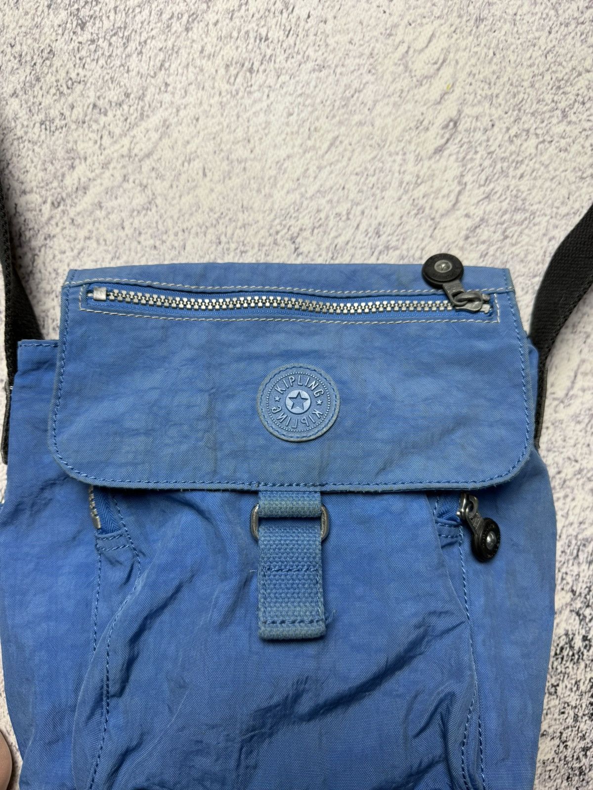 Japanese Brand Vintage Kipling Crossbody Shoulder Nylon Bag Y2K Size ONE SIZE - 7 Thumbnail
