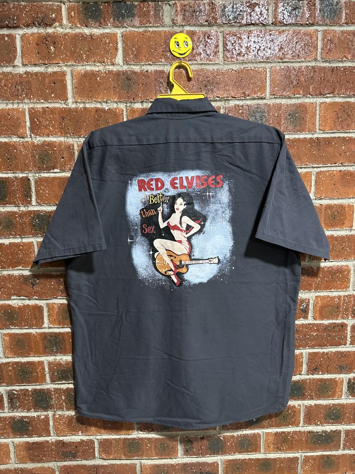 Band Tees Vintage Red Elvises Better Than Sex Casual Tee Size US L / EU 52-54 / 3 - 1 Thumbnail