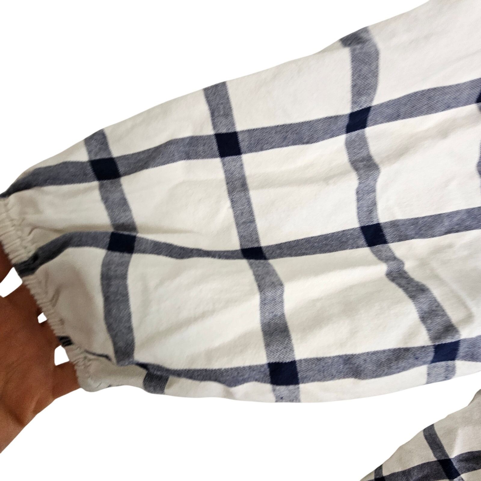 J.Crew J. Crew Womens Ruffle Popover Flannel Shirt Size L Preppy Size L / US 10 / IT 46 - 5 Thumbnail