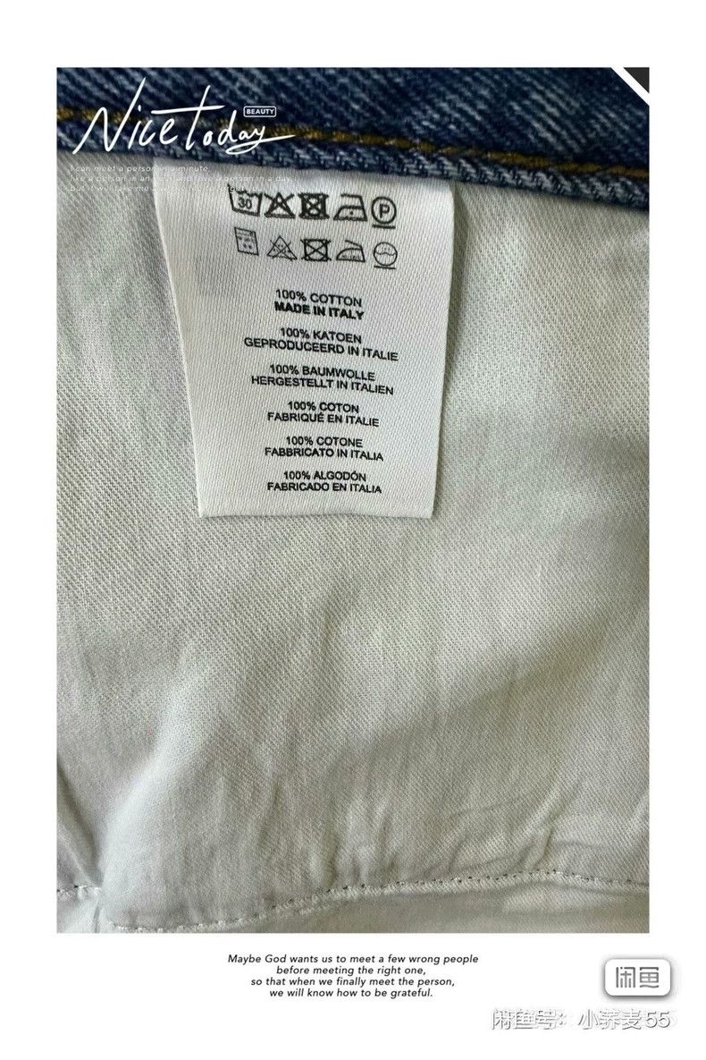 Dries Van Noten dries van noten Aqua jeans 2504-Nextarrow Size US 27 - 9 Thumbnail