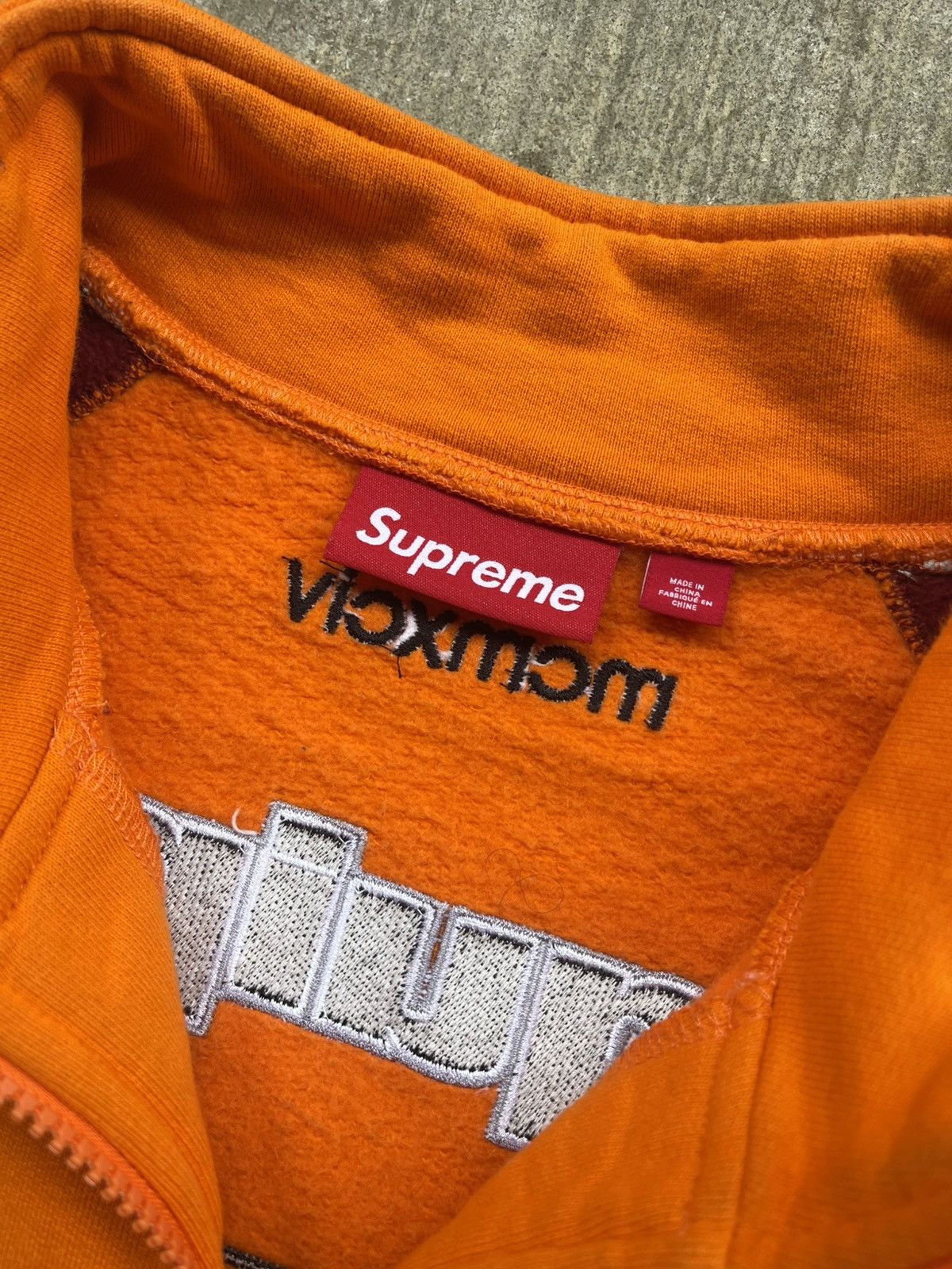 Supreme Supreme Equipe Half Zip Sweater Size US L / EU 52-54 / 3 - 4 Thumbnail