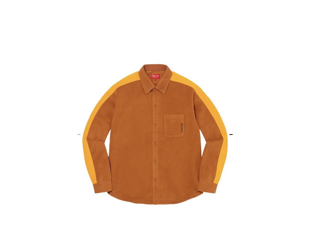Supreme Supreme Polartec Shirt 'Rust' Size US XL / EU 56 / 4 - 1 Thumbnail