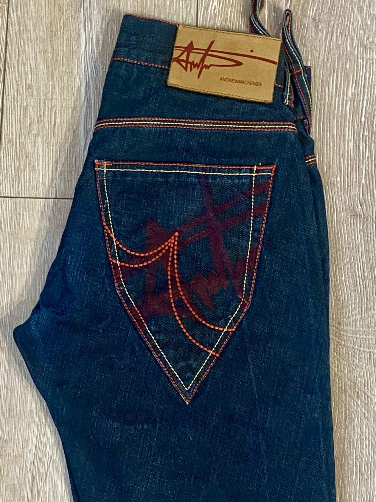 Andrew Mackenzie Rare Andrew Mackenzie Banan Fit Jeans Size US 30 / EU 46 - 1 Thumbnail