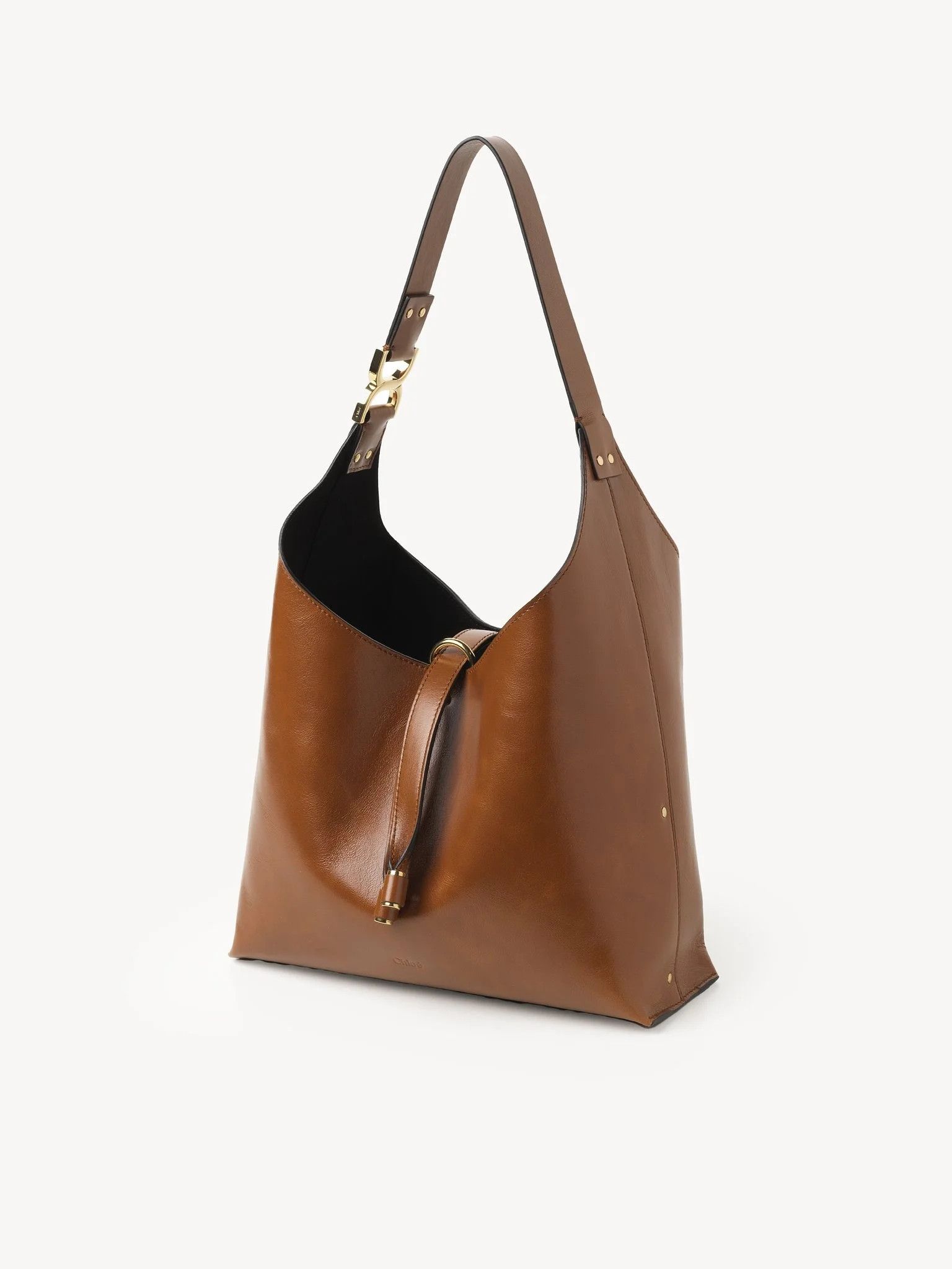 Chloe o1loc1c10226 Size: OS / Marcie Small Hobo Bag in Clay Brown Size ONE SIZE - 3 Thumbnail