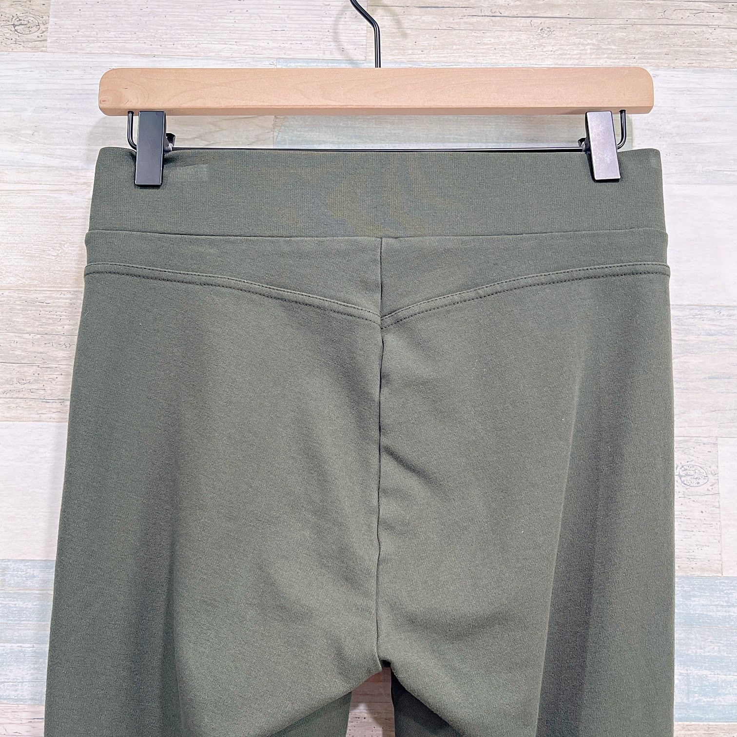 Loft LOFT Seamed Ponte Knit Legging Pants Green Womens Small Size 27" / US 4 / IT 40 - 4 Thumbnail