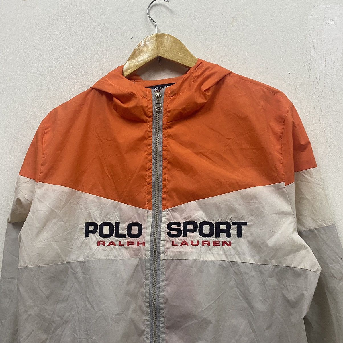 Polo Ralph Lauren × Ralph Lauren × Vintage 2000s Polo Sport Ralph Lauren Spell Out Colour block Jacket Size US M / EU 48-50 / 2 - 4 Thumbnail