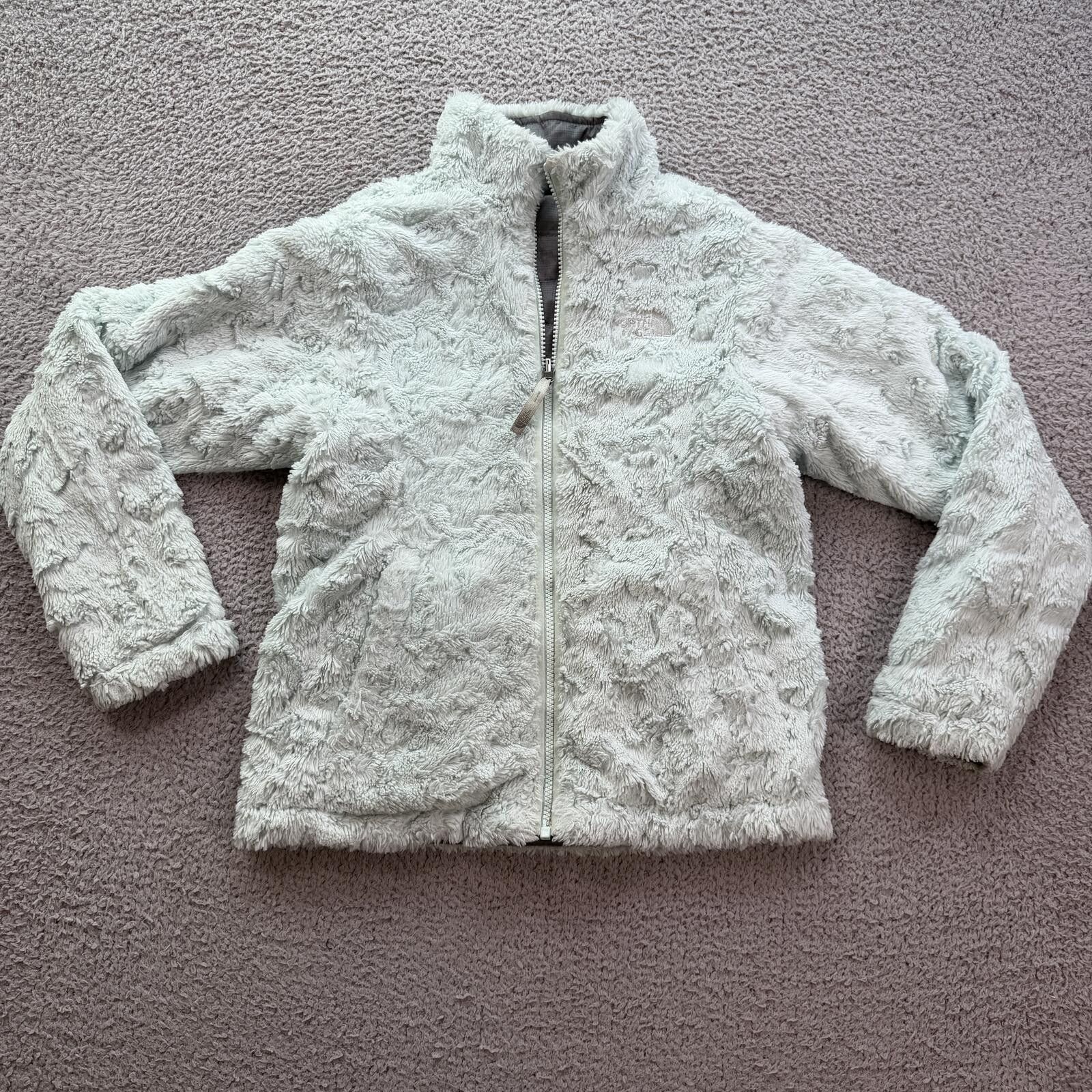 The North Face Girls The North Face Reversible Puffer Jacket Sherpa M 10/12 Size L / US 10 / IT 46 - 1 Thumbnail