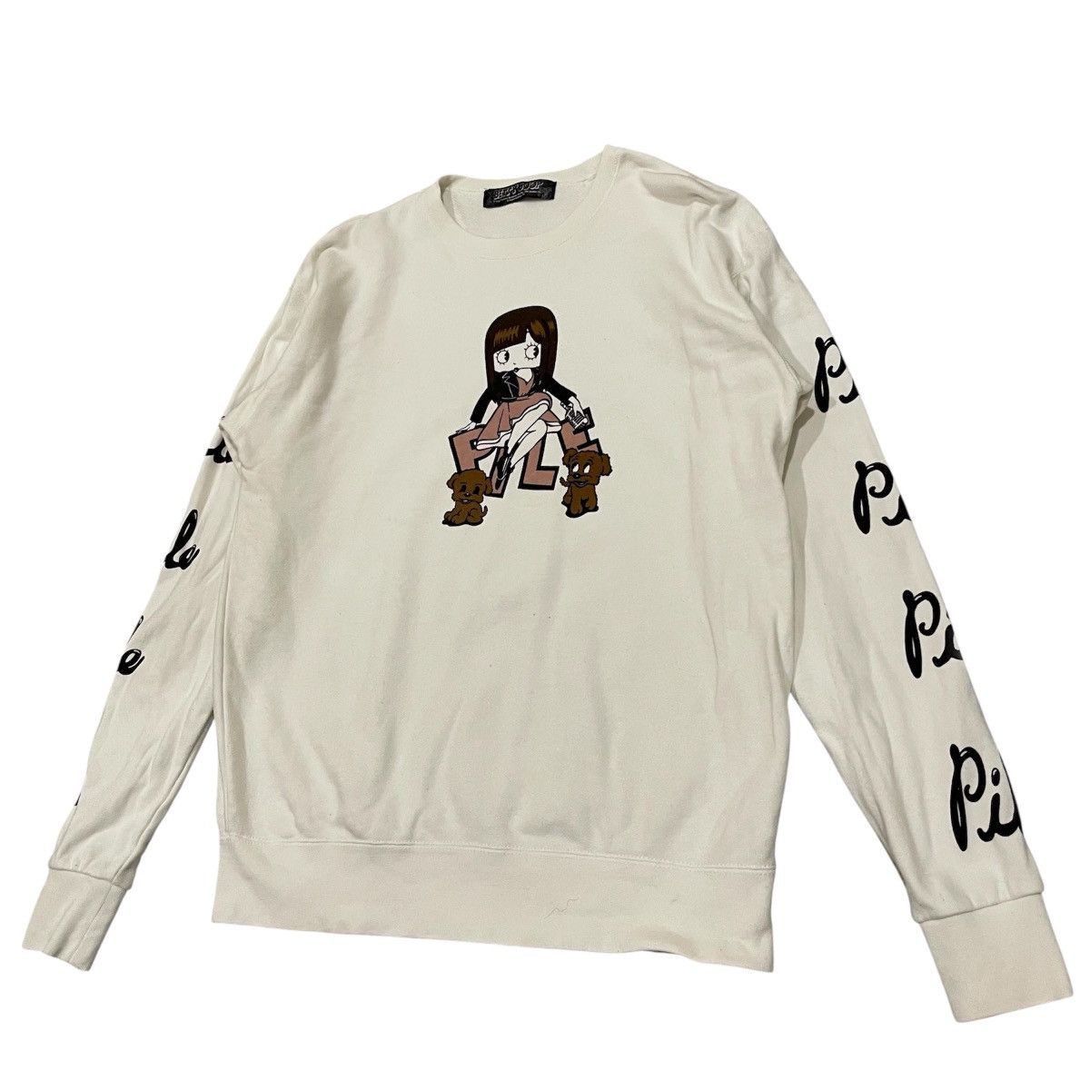 Anime Vintage Betty Boop Long Sleeve Sweatshirt | Anime Style Size US L / EU 52-54 / 3 - 2 Thumbnail