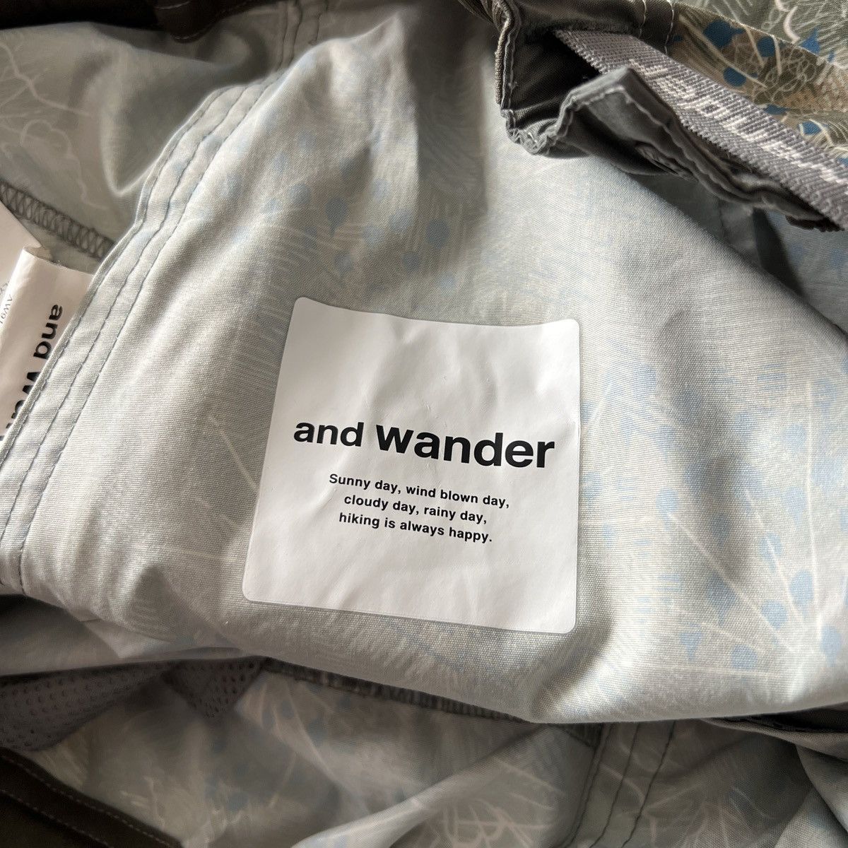 And Wander 🔥🔥 And Wander Sunny Day Logo Pants Size US 32 / EU 48 - 10 Thumbnail