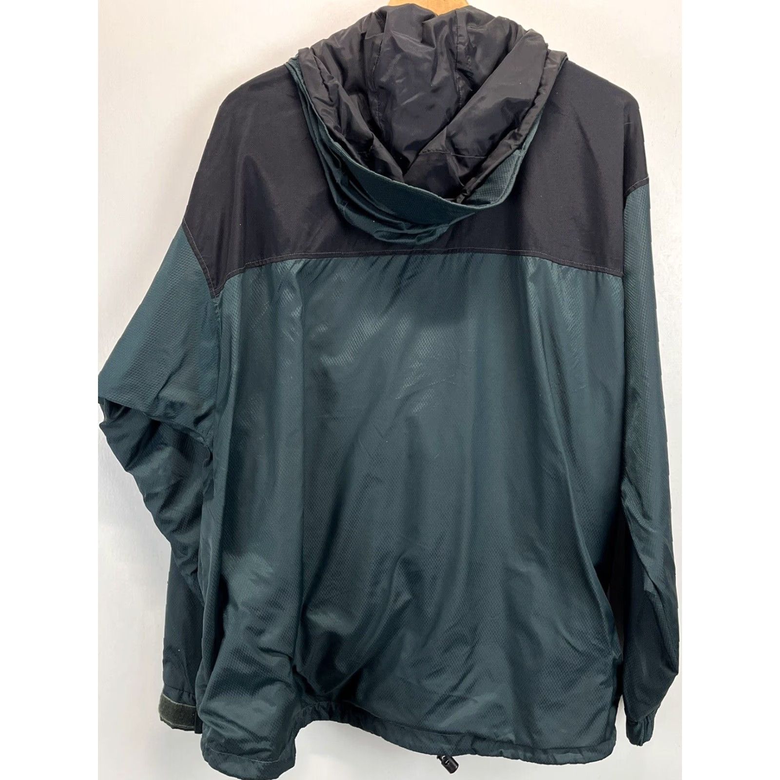Vintage Columbia Jacket Men’s L GUC Hood Windbreaker Omni Shield Green Black Size US L / EU 52-54 / 3 - 2 Thumbnail